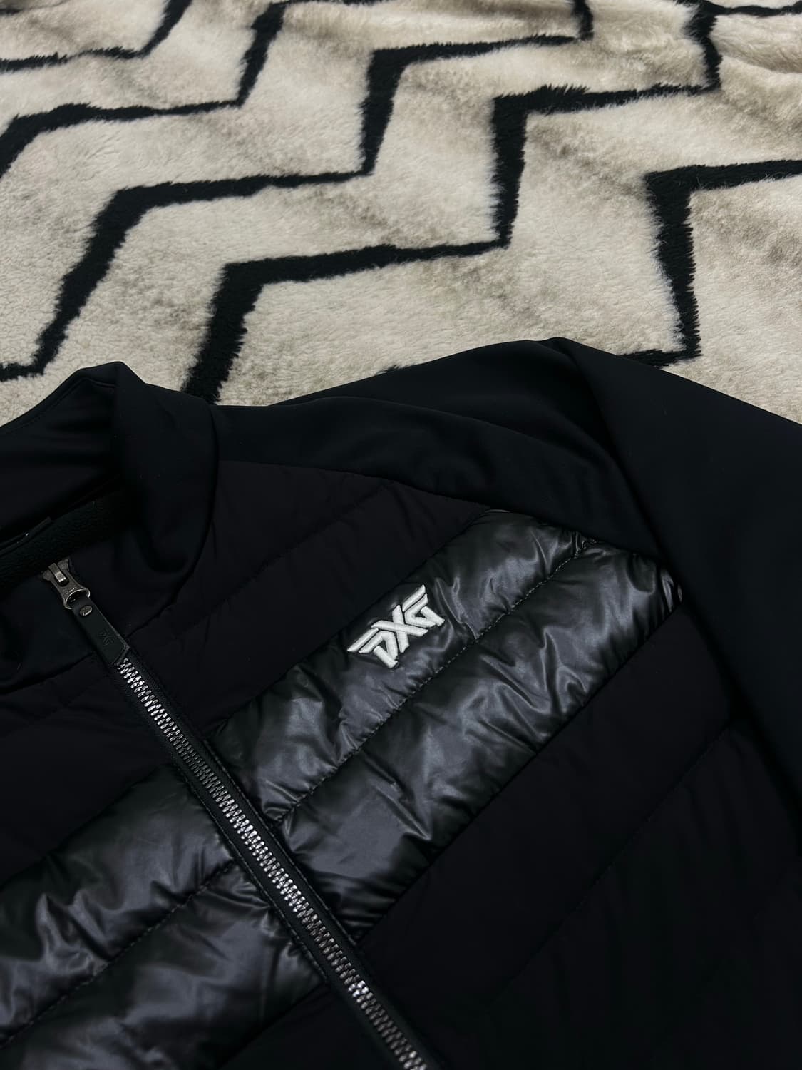 [XL]PXG 하이브리드 경량 자켓/블랙 상품이미지1