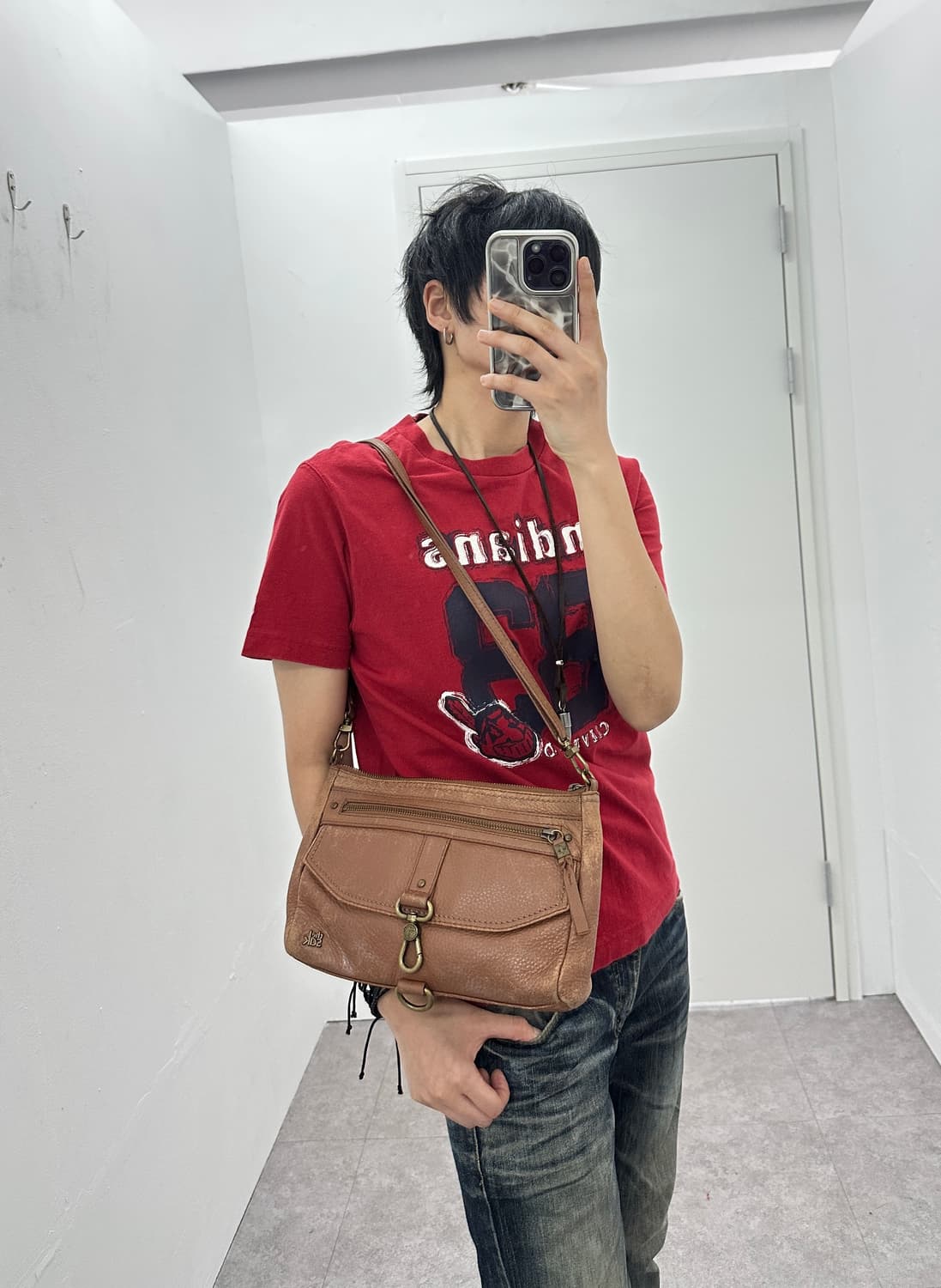 Vintage the sak brown shoulder bag  상품이미지2