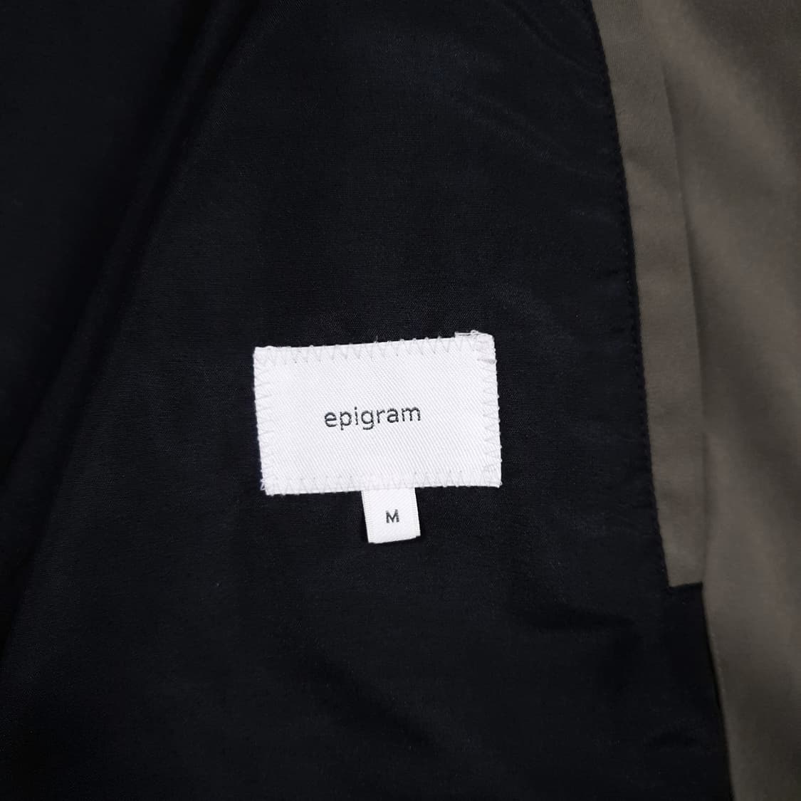 코오롱 에피그램 epigram 빈티지 포켓 점퍼 스윙 블루종 집업 자켓 상품이미지8