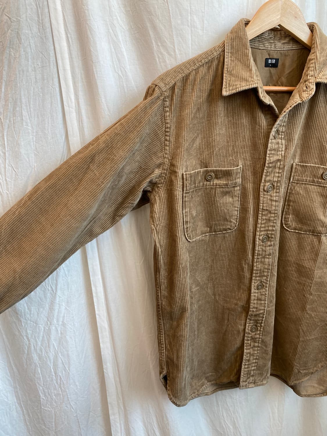 UNIQLO 코듀로이 셔츠(MEN L) 상품이미지6