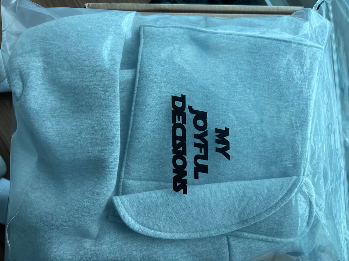 mjd x 코인서울 와이드 카고 스웨트 팬츠 상품이미지2