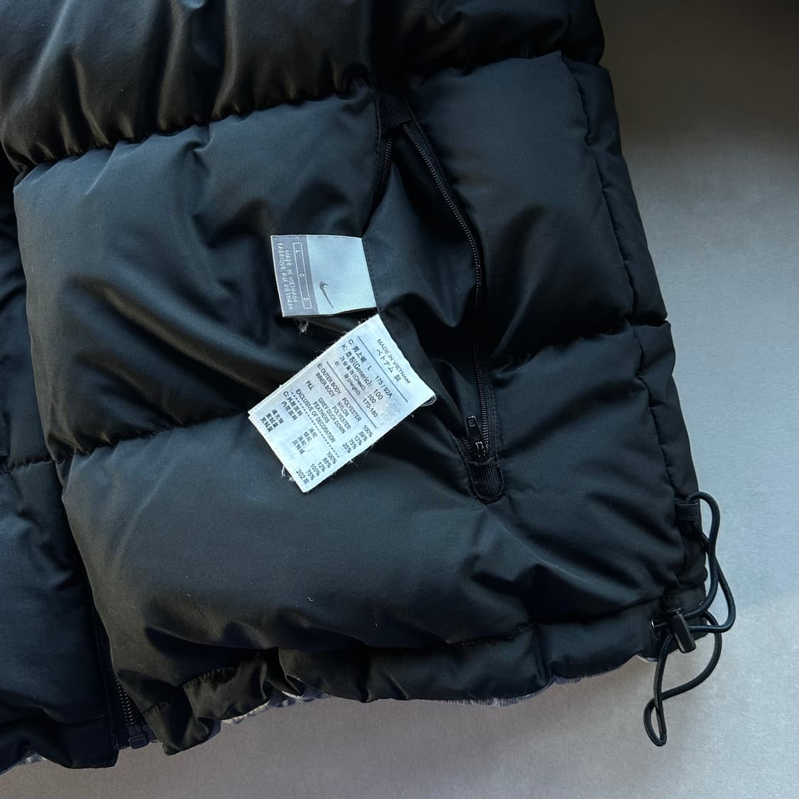 [L]나이키 스우시 리버시블 양면 덕다운 패딩 상품이미지10