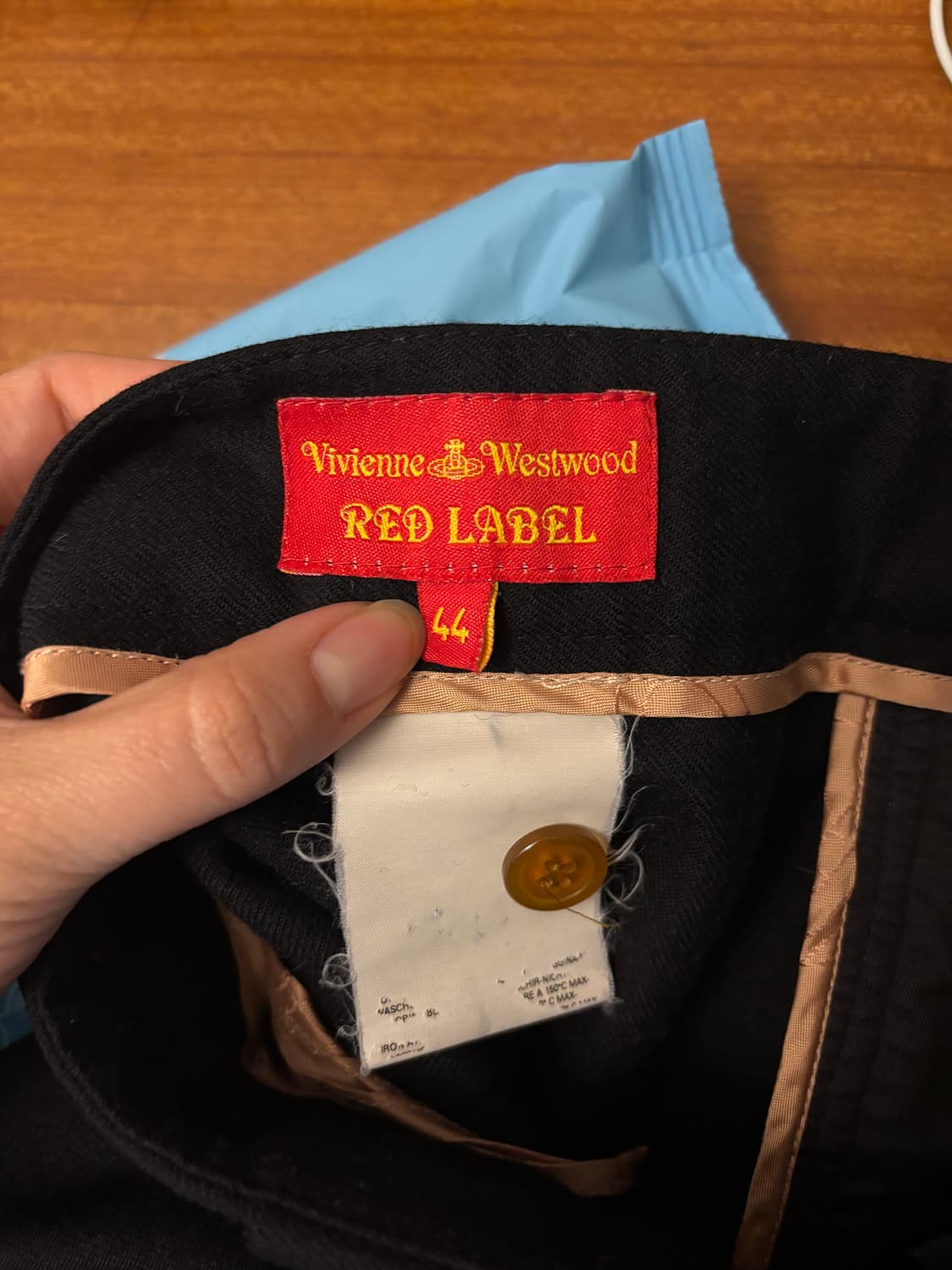 비비안웨스트우드 레드라벨 울 슬랙스m 상품이미지2