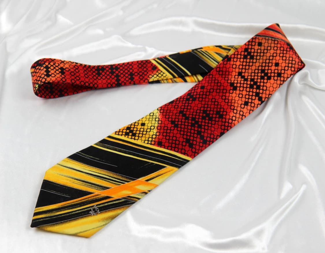 엠씨엠 8.7cm 미사용 남자 명품 넥타이 MCM 상품이미지2