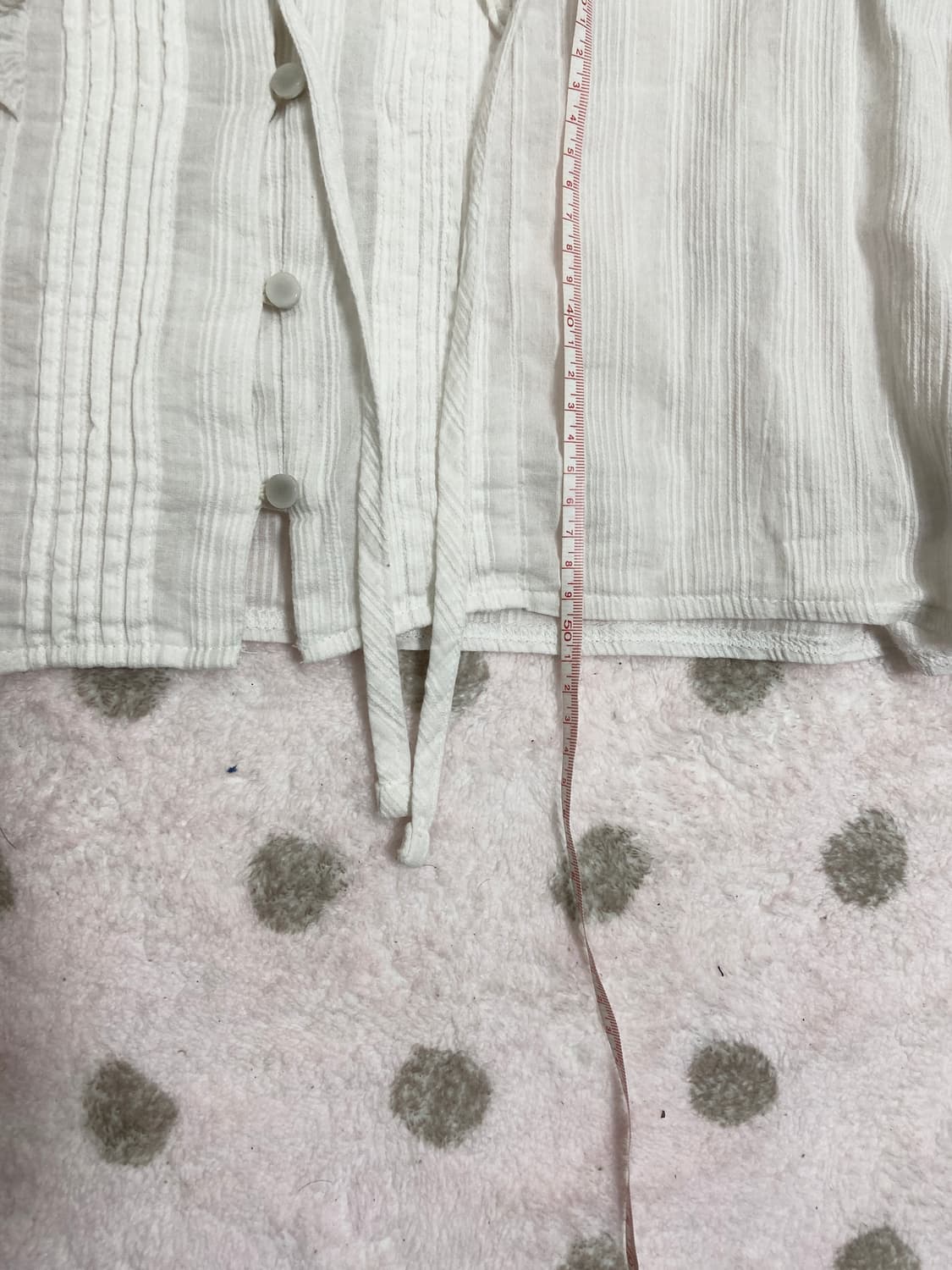 프영띵 레이스 화이트 블라우스 상품이미지3