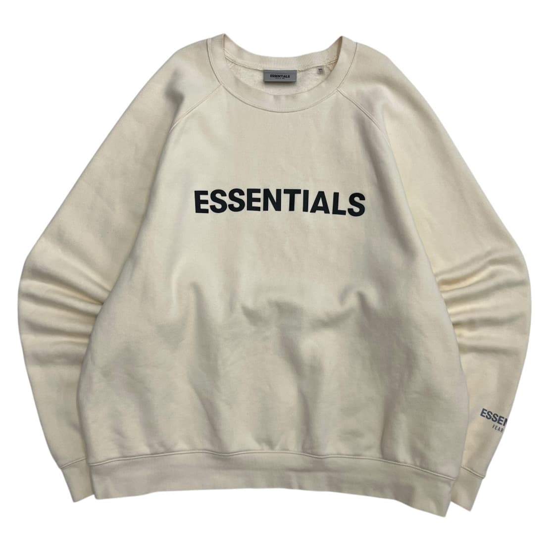 피어오브갓 센터로고 아이보리 스웻 XXL 상품이미지2