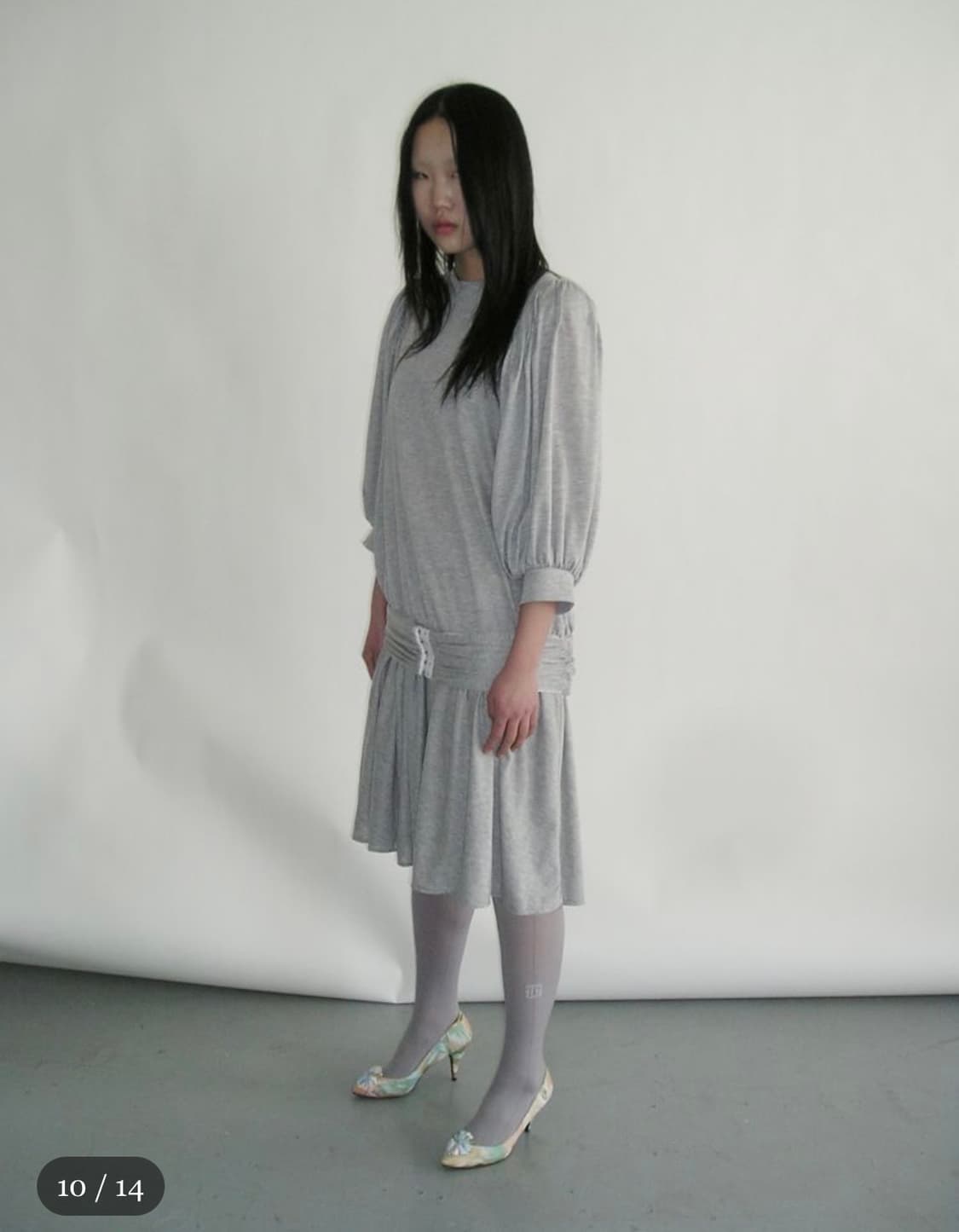 Eonts / Art Nouveau Dress - gray 상품이미지2