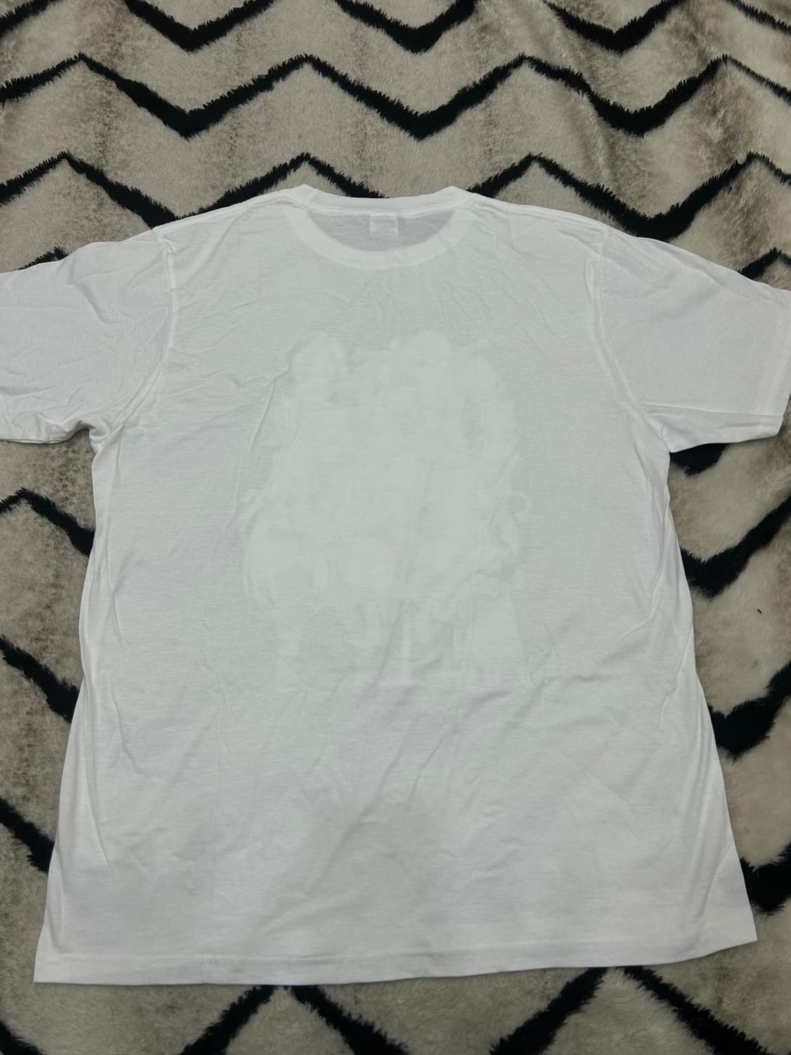 [2XL]라스트오리진 캐릭터 프린팅 반팔/화이트 상품이미지3