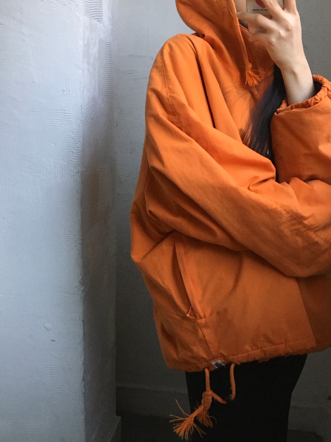 Bape 베이프 90‘s 오렌지 컬러 아노락 바람막이 상품이미지9