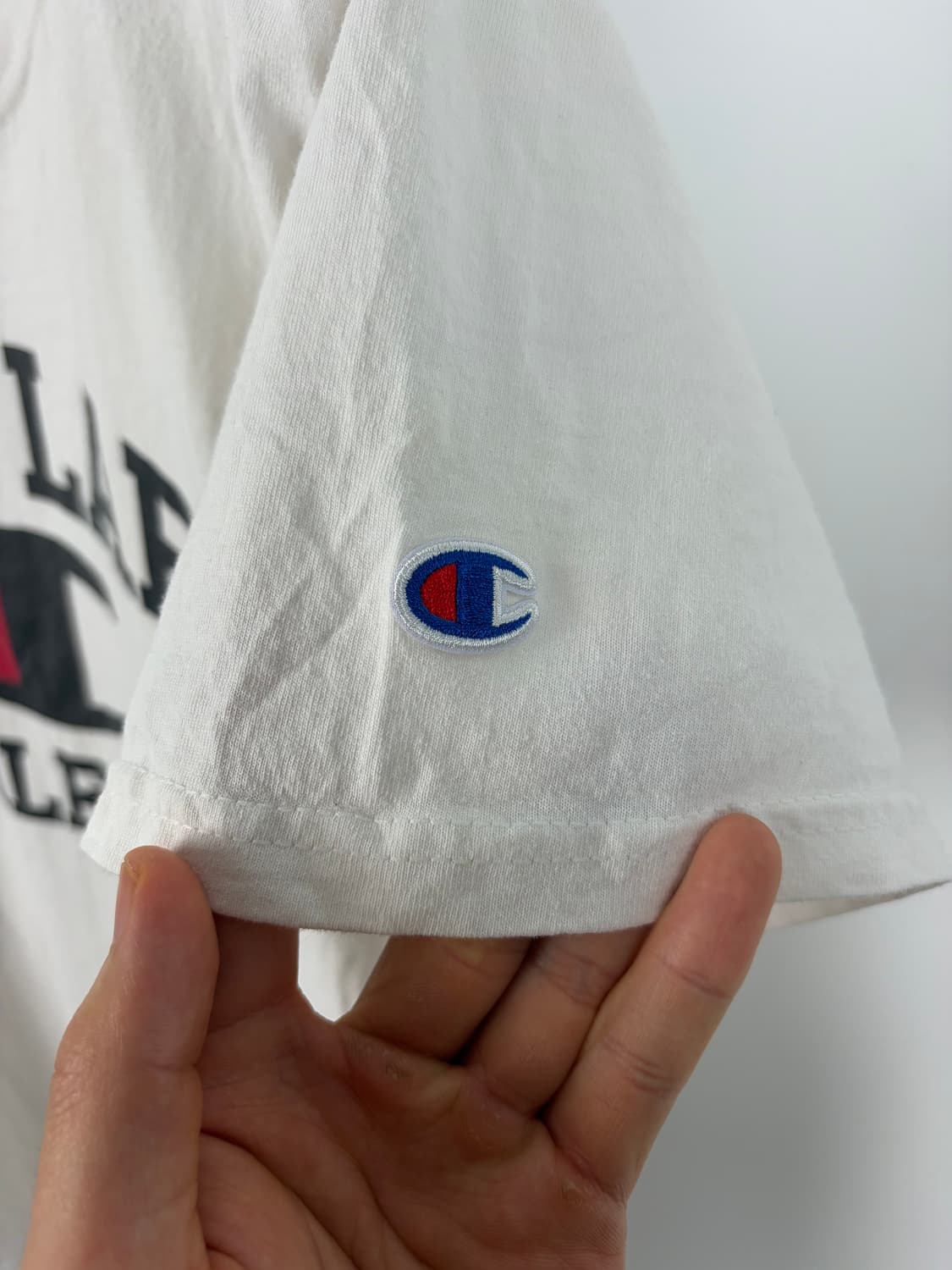 a463) 챔피온 x 에임랩 빅로고 반팔티셔츠 상품이미지4