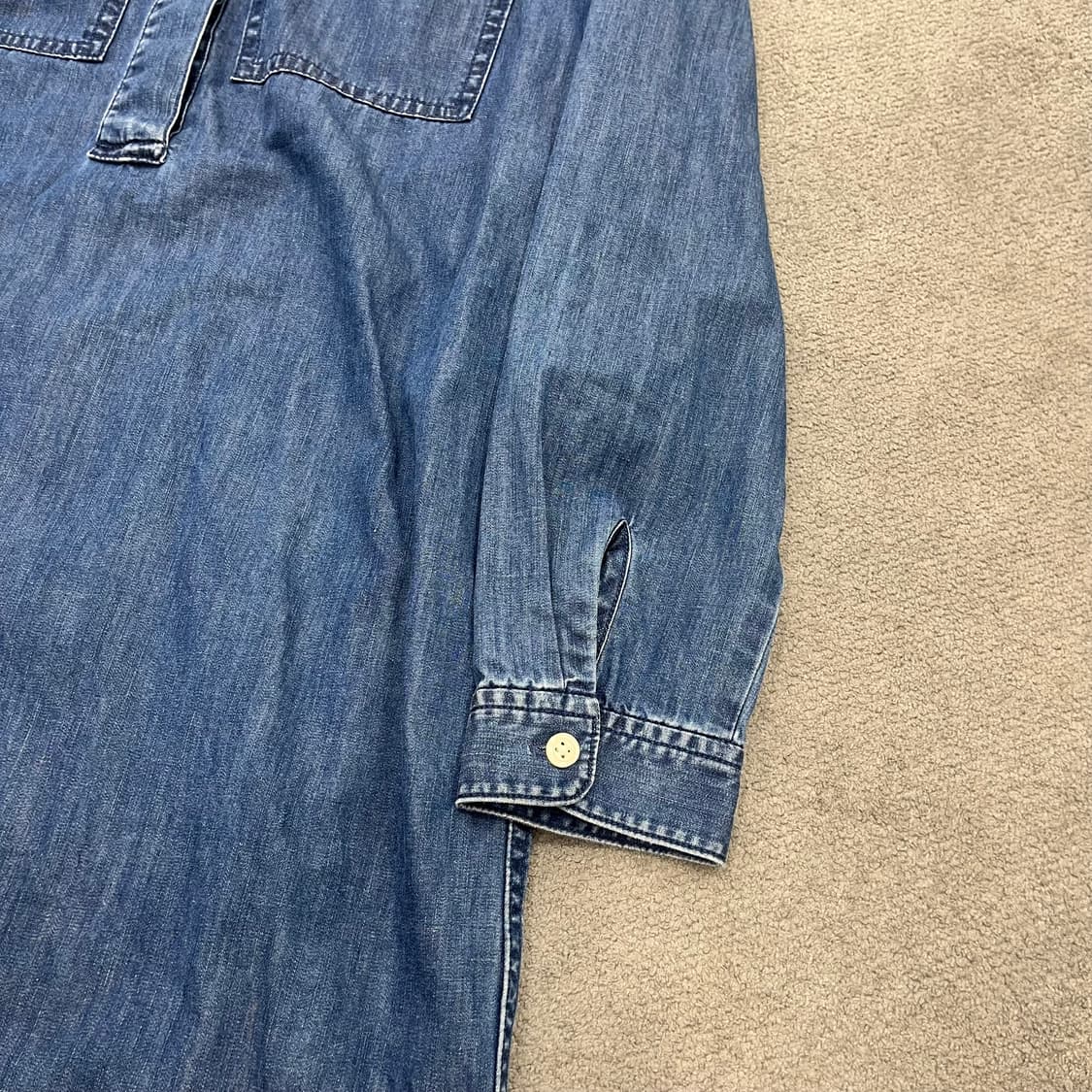 XS 제이크루 데님 셔츠 원피스 상품이미지3