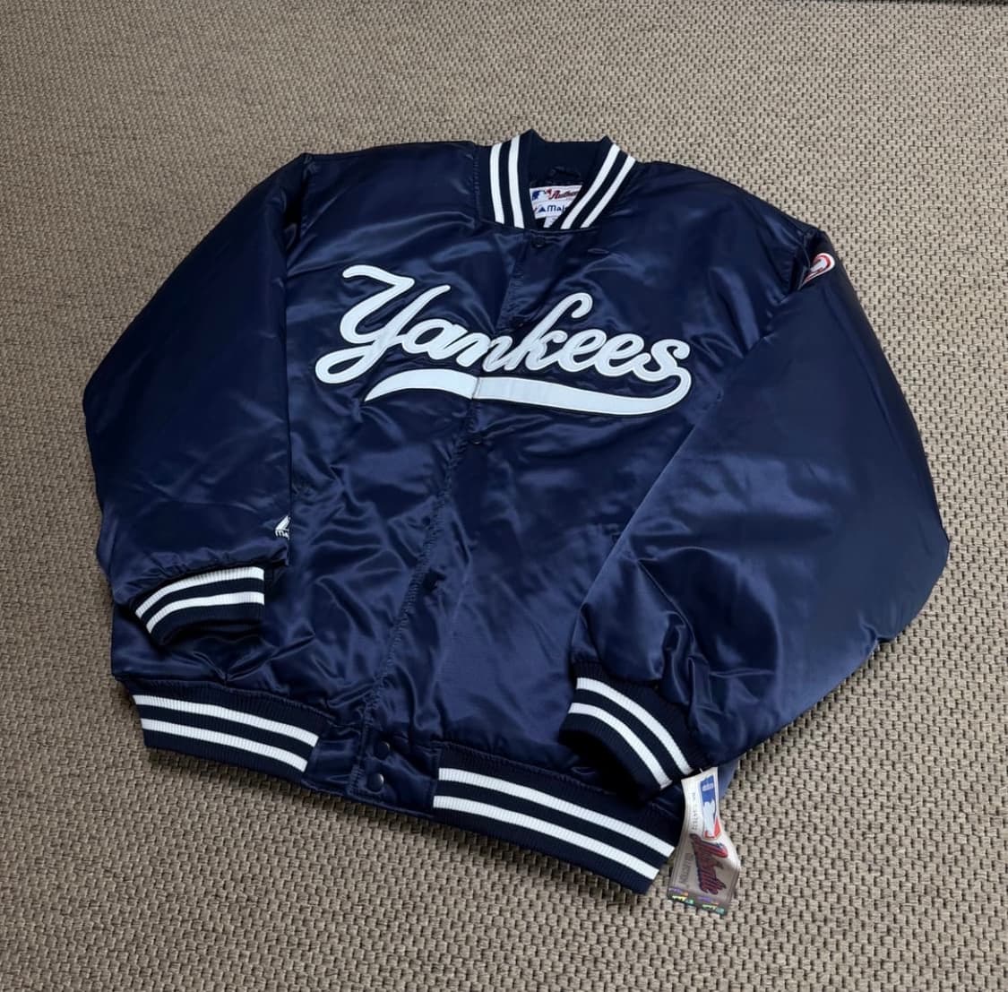 Majestic 양키스 스타디움 자켓 새상품 XL 상품이미지1