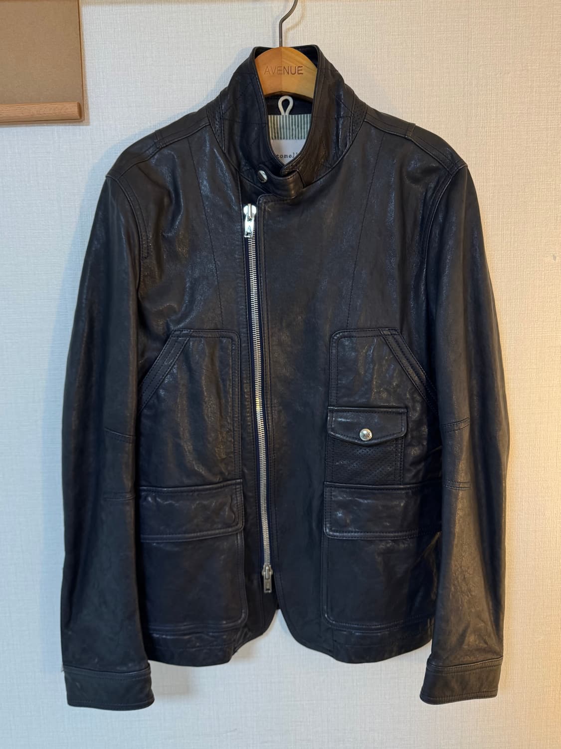 [L]커스텀멜로우 램스킨 양가죽 자켓 상품이미지1