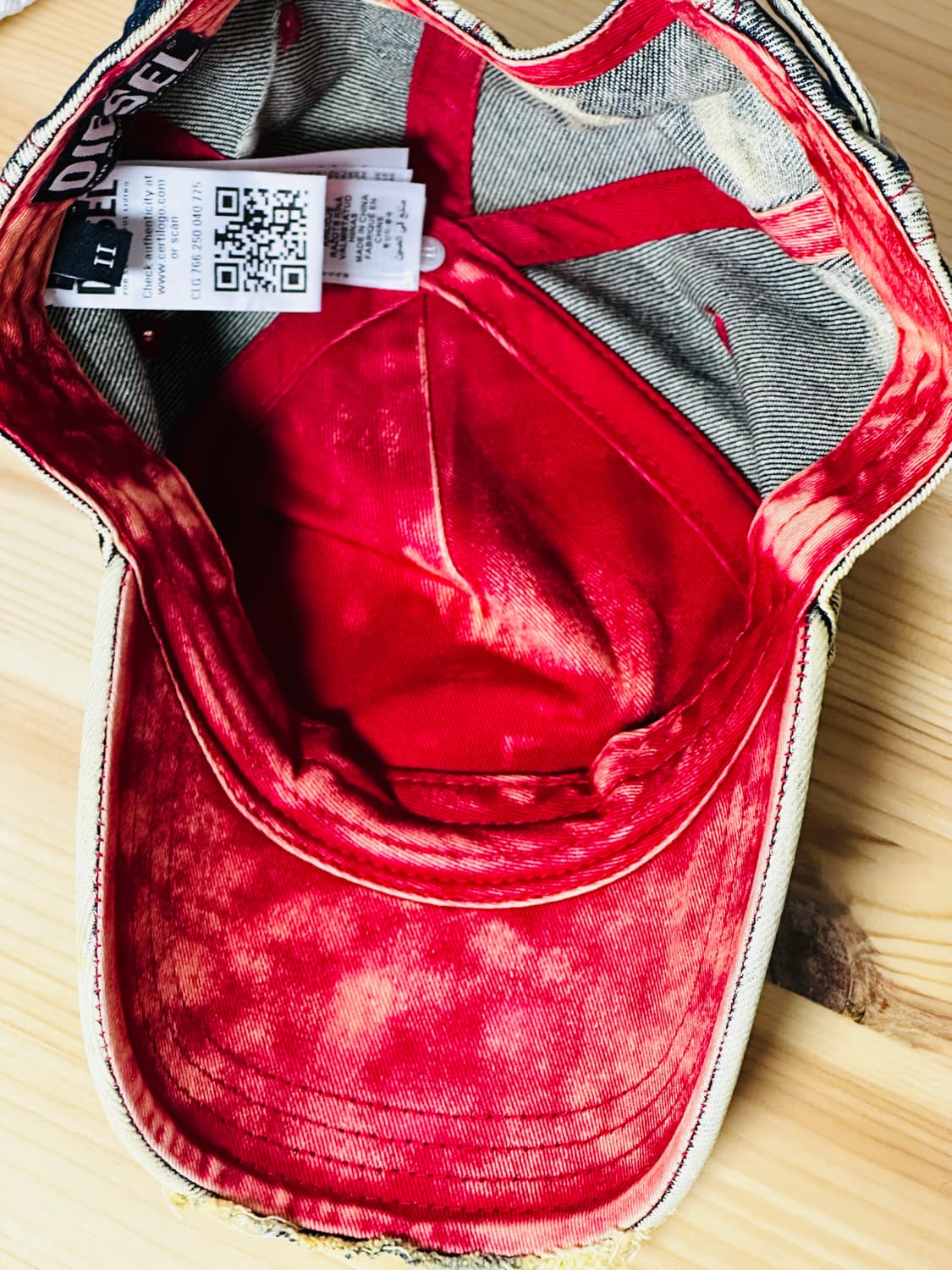 디젤 세이몬 데님 모자 (Diesel C-Seymon) 사이즈2 상품이미지7