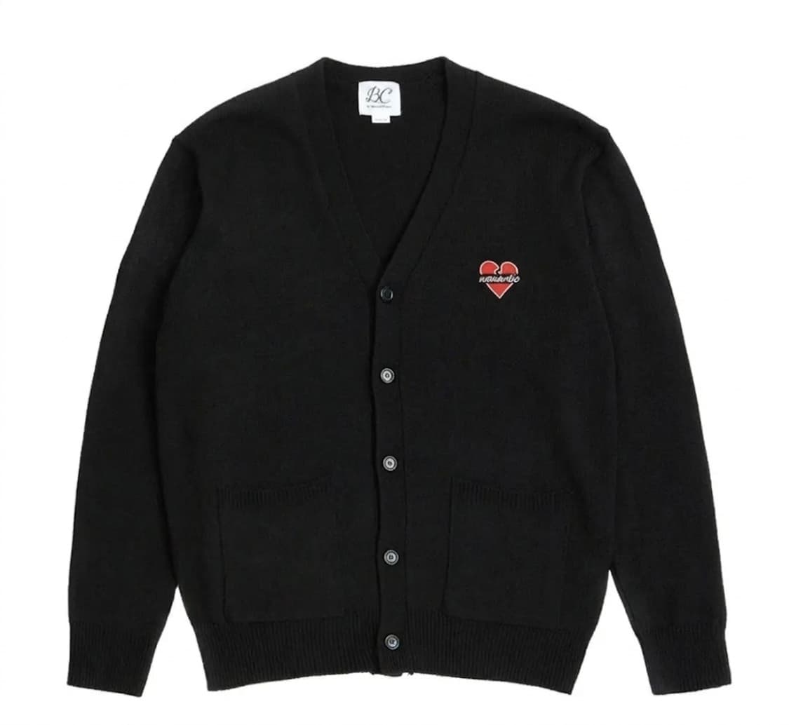 [남녀공용, M] 비욘드클로젯 노맨틱 가디건 블랙 상품이미지1