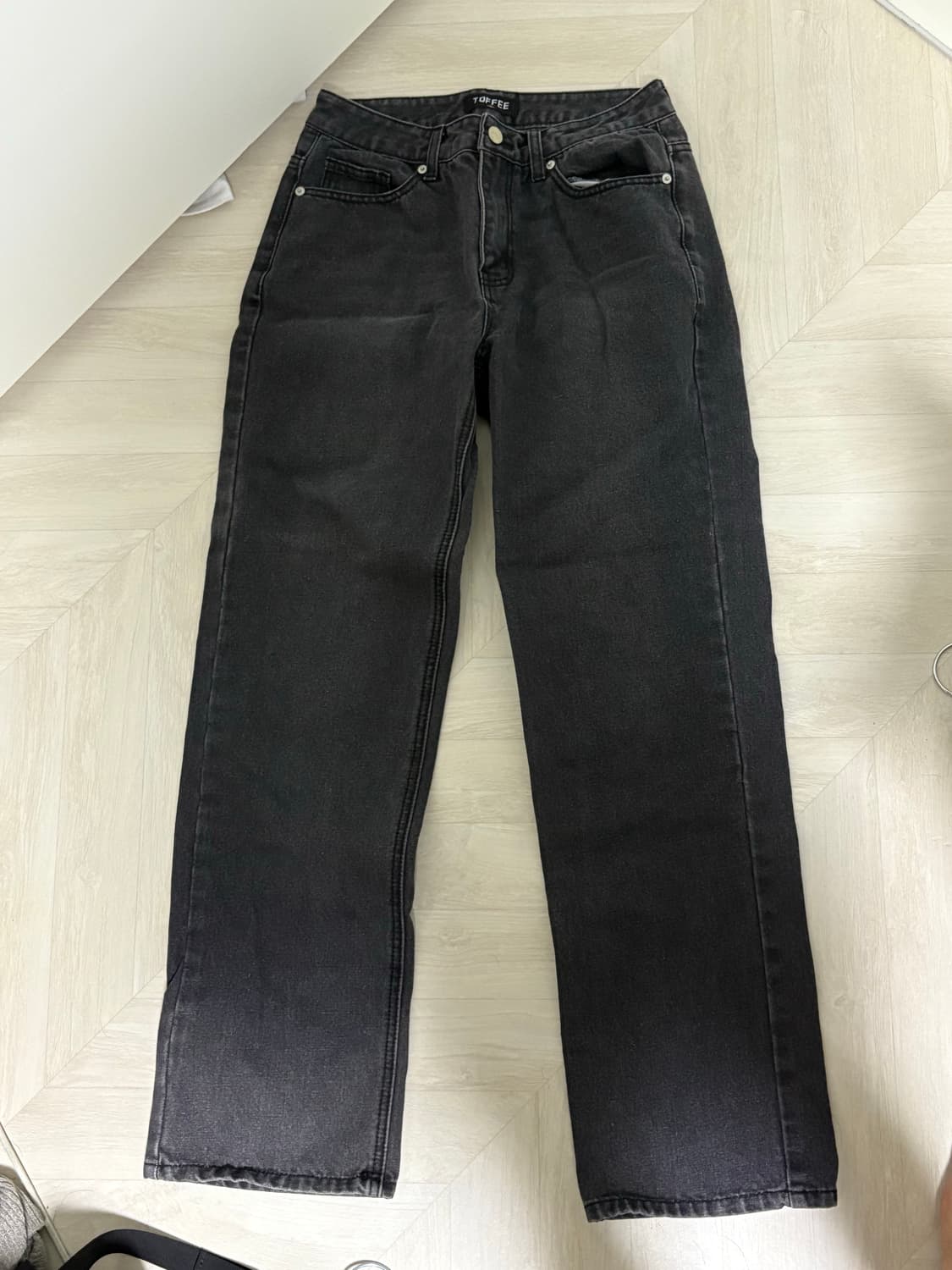 토피 와이드 데님 팬츠 S 상품이미지4