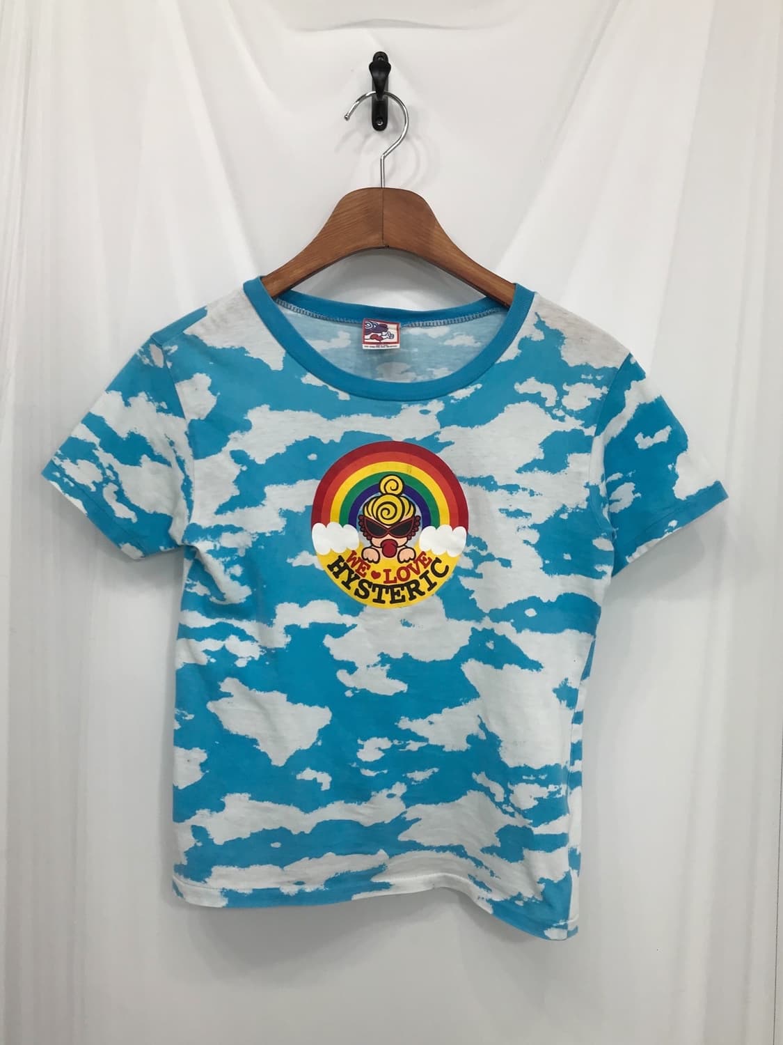 ☁️🩵히스테릭글래머 미니 반팔 티셔츠 ( 구름같애...)🩵☁️ 상품이미지8