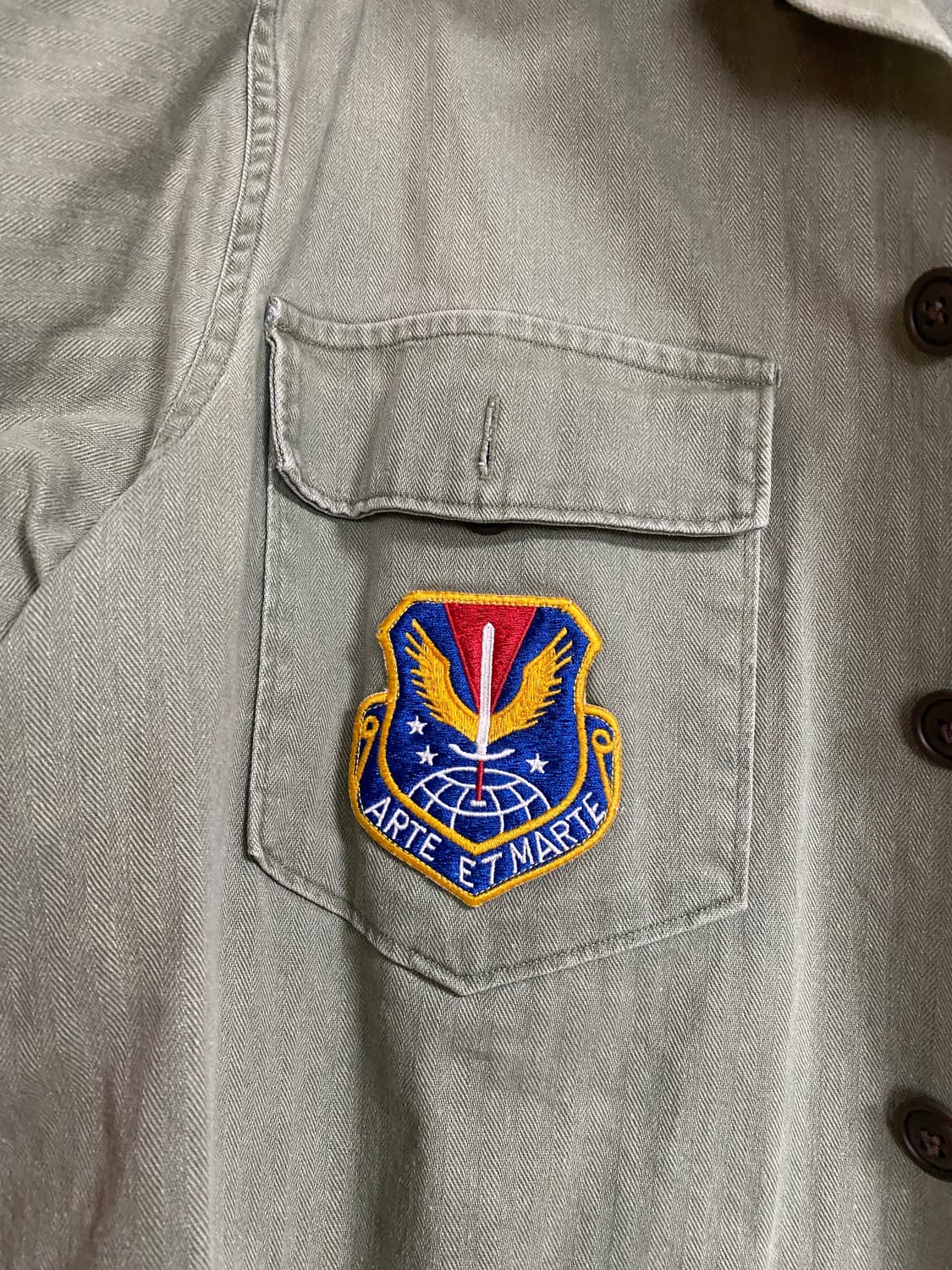 폴로 랄프로렌 피스러브 밀리터리 셔츠 자켓 M사이즈 상품이미지5