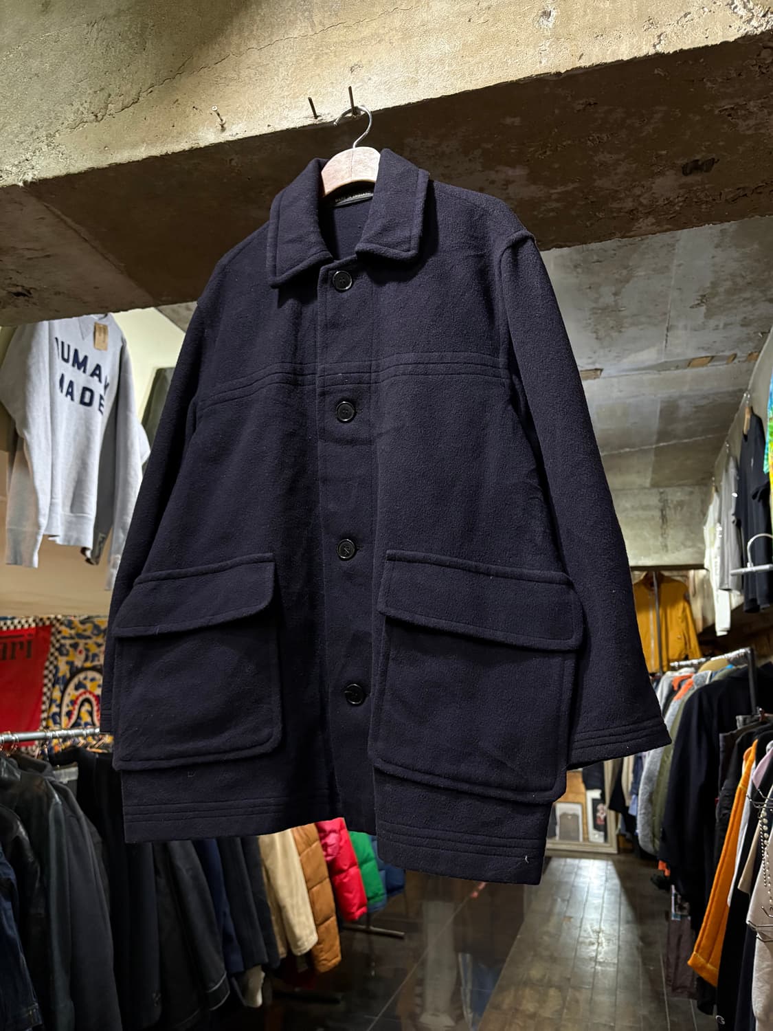 Gloverall 글러벌롤 90s 싱글 모젝 코트 상품이미지1