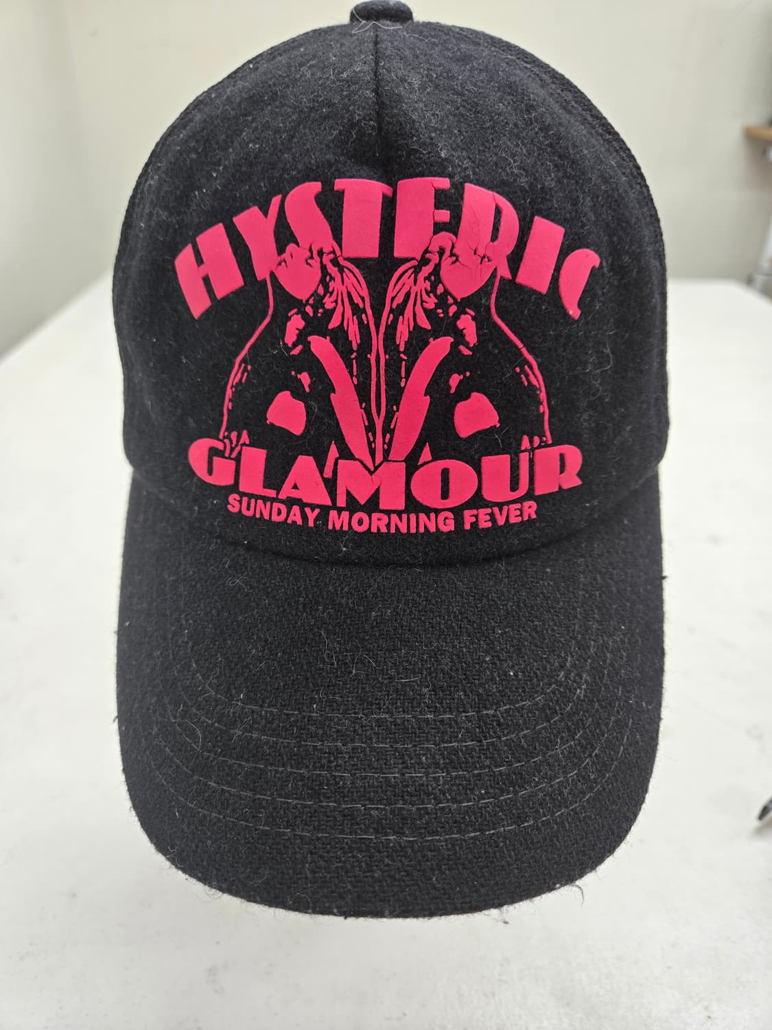 히스테릭 글래머 블랙 볼캡 모자 상품이미지1
