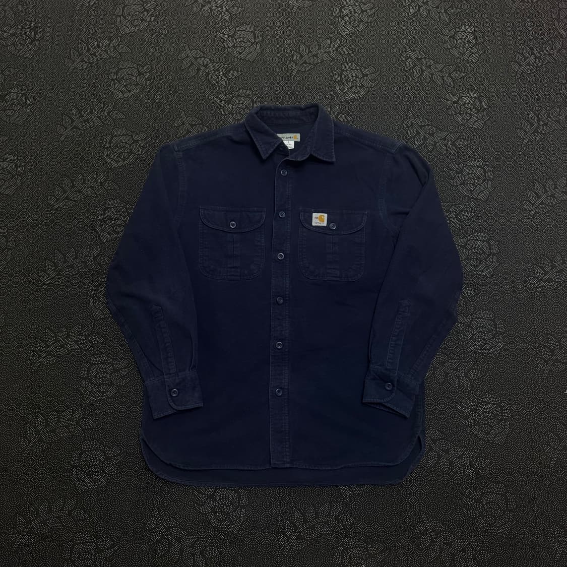 [L] carhartt 칼하트 리메이크 워크 울 셔츠 -- 상품이미지1