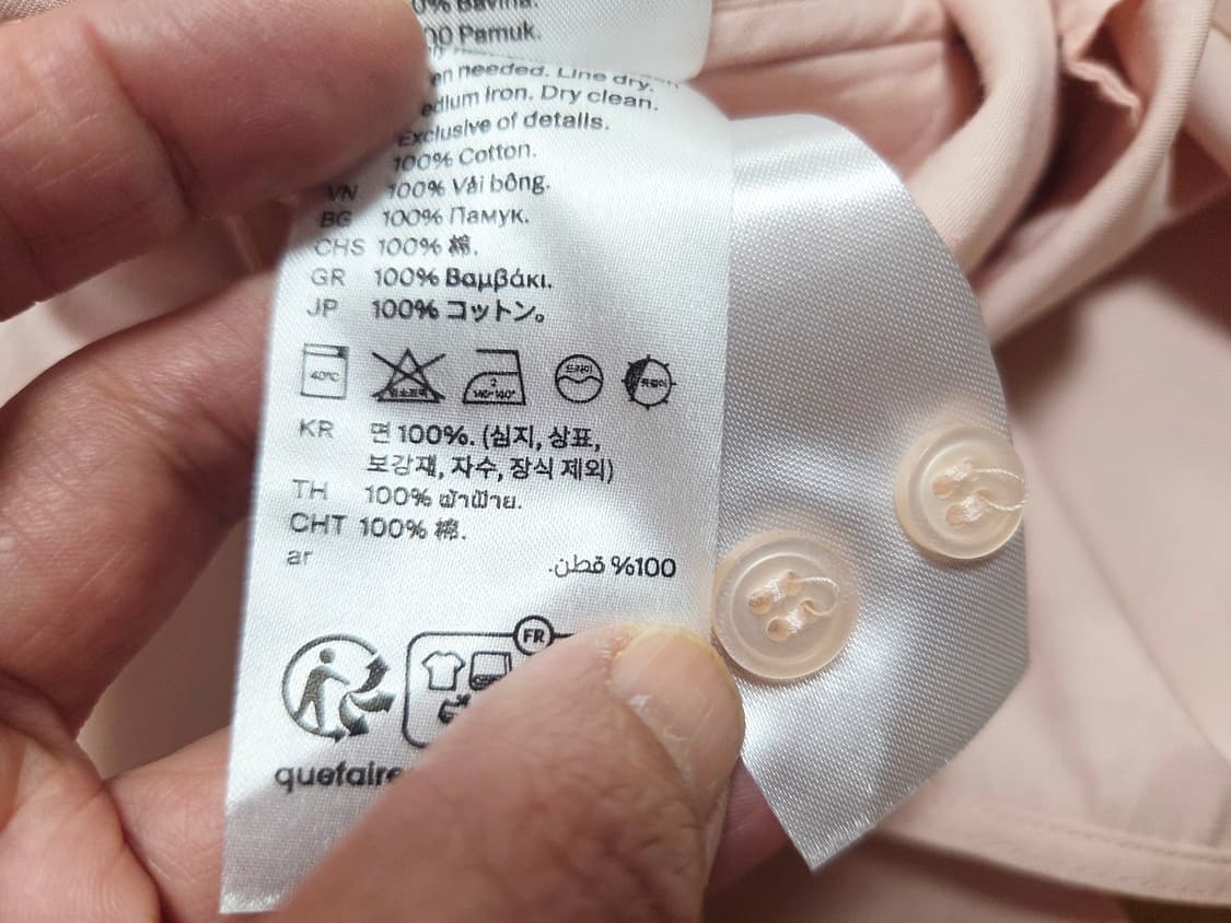 COS 오버사이즈 그랜대드 칼라 셔츠원피스 프리사이즈 상품이미지10