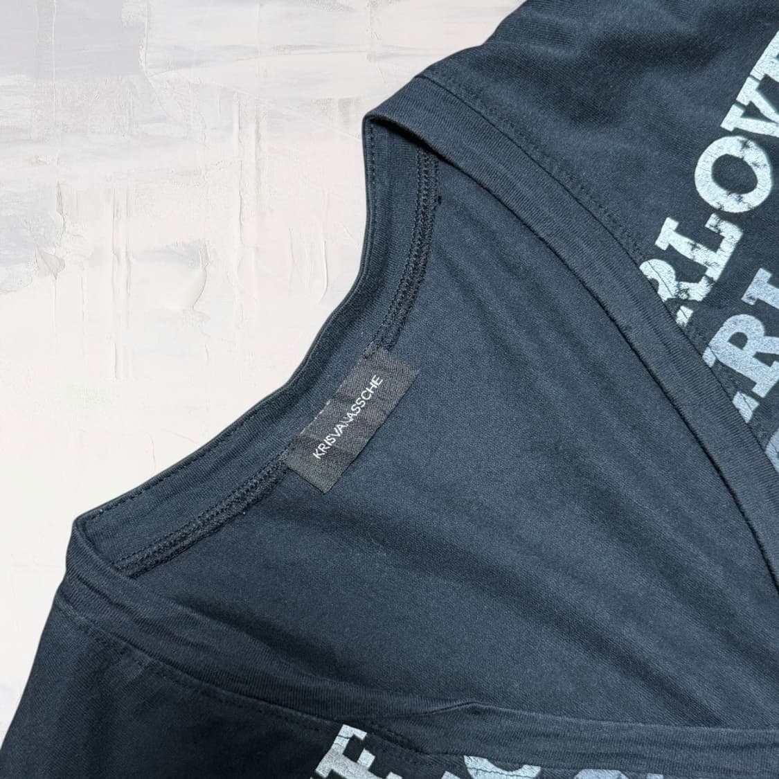 크리스반아쉐 10ss LOVEFOREVER 티셔츠 M 상품이미지3