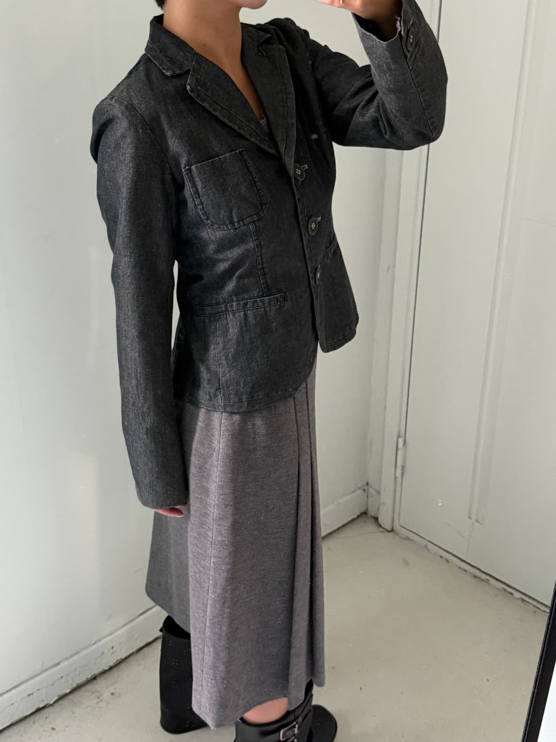 막스마라 빈티지 데님 숏자켓 상품이미지1