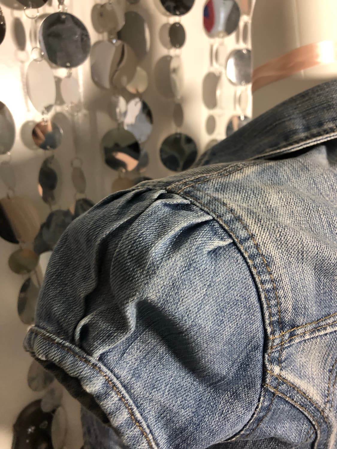 denim cutie crop jacket 상품이미지3