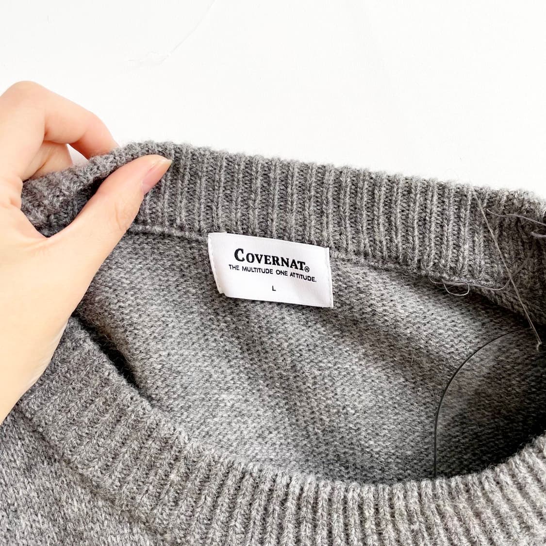 F1 커버낫 니트  L사이즈 상품이미지4