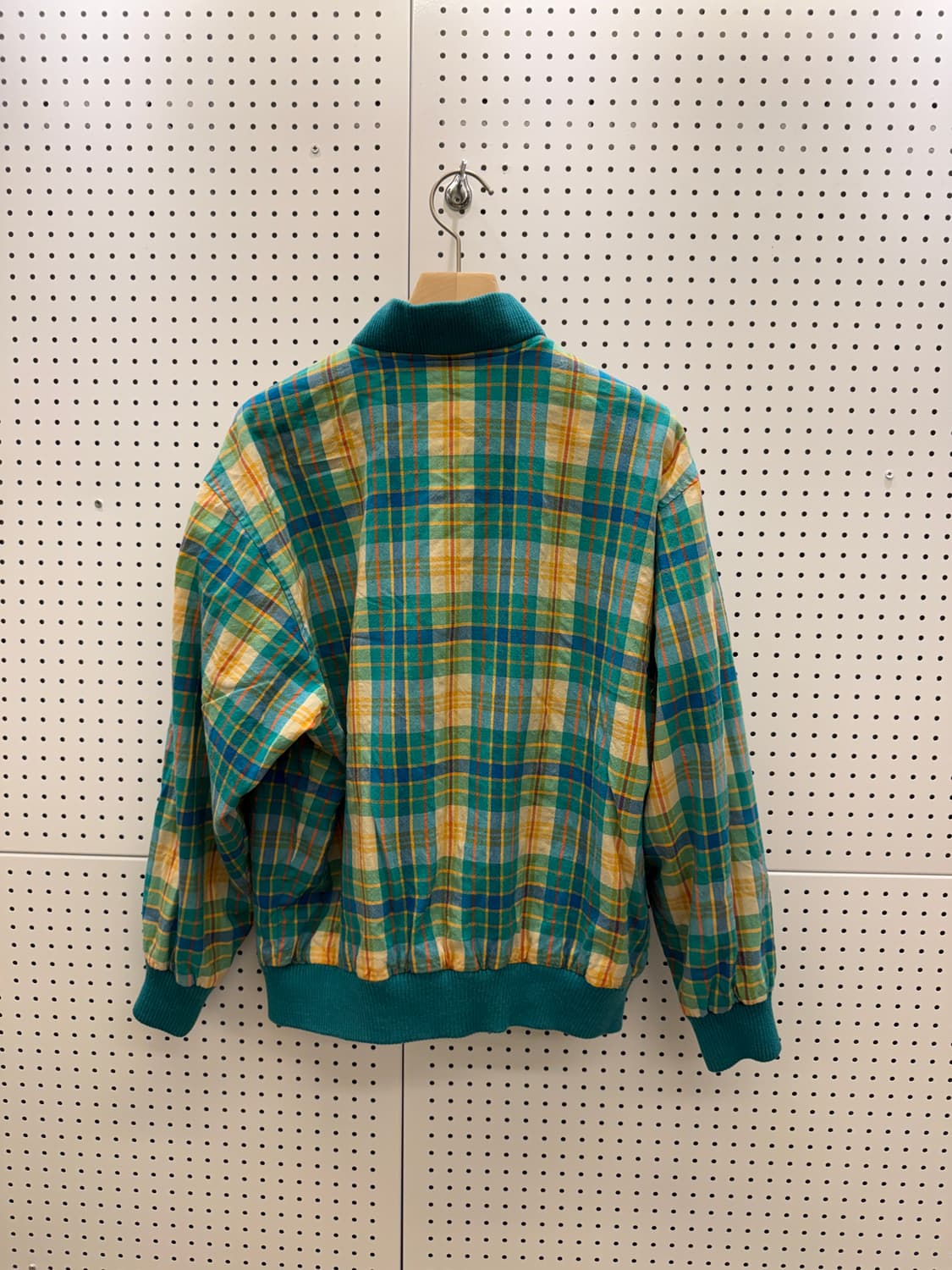 라코스테 체크 블루종 자켓 U1114 상품이미지3