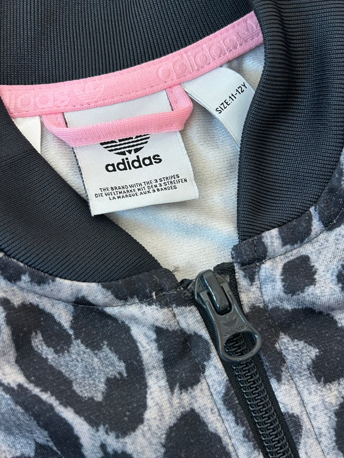 아디다스 베켄바우어 갸루 레오파드 핑크 트랙탑 져지 상품이미지5