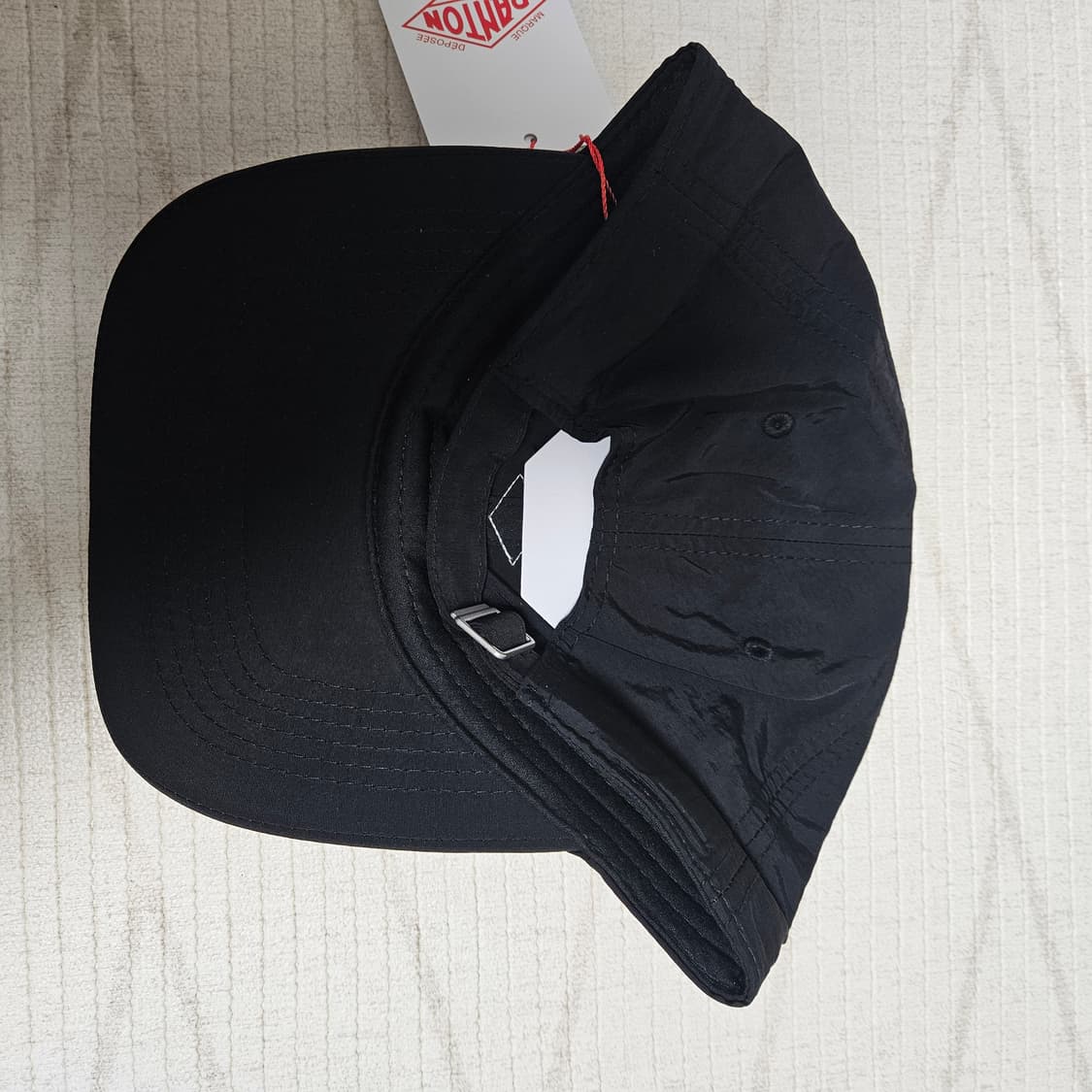단톤 나일론 볼캡 블랙 상품이미지4