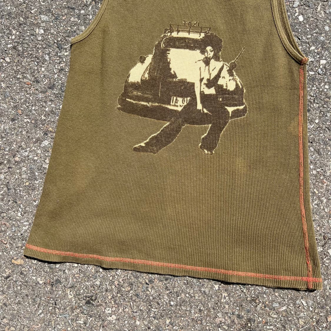 폴스미스 진스 Y2K 와플 탱크탑 상품이미지3