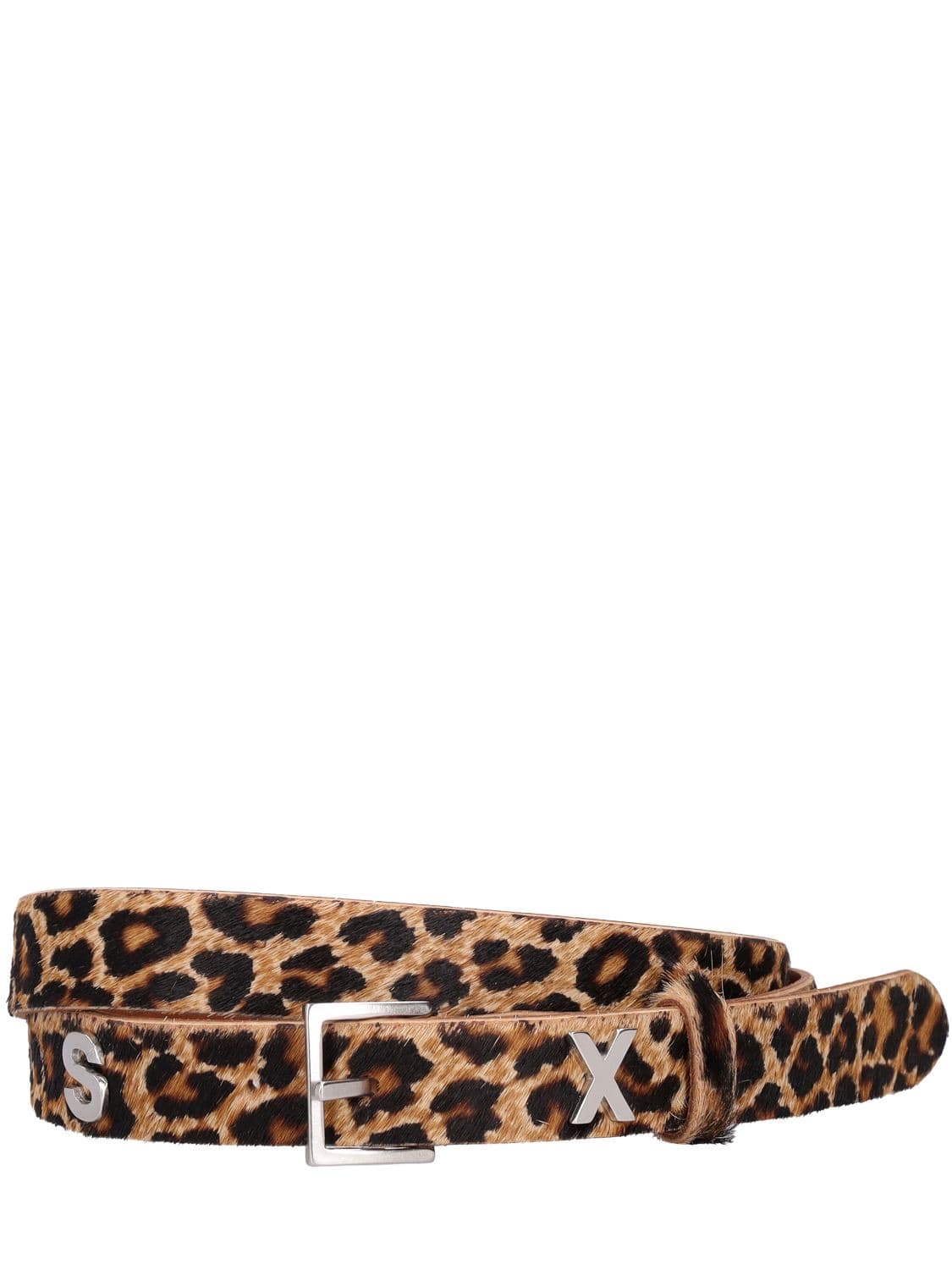 martin rose 2.5cm sex letters belt 상품이미지1