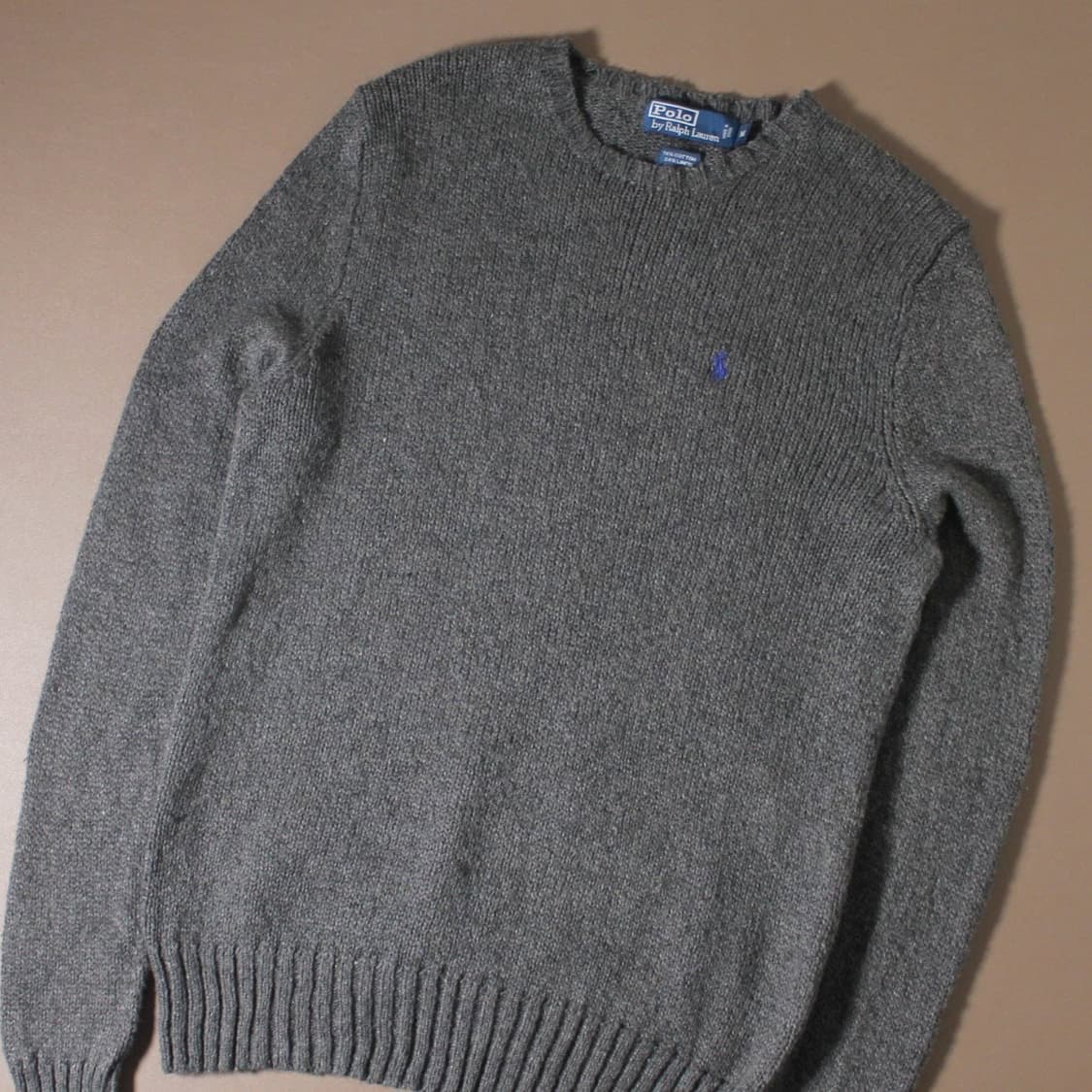 Polo 폴로 랄프로렌 그레이 라운드 니트 상품이미지2