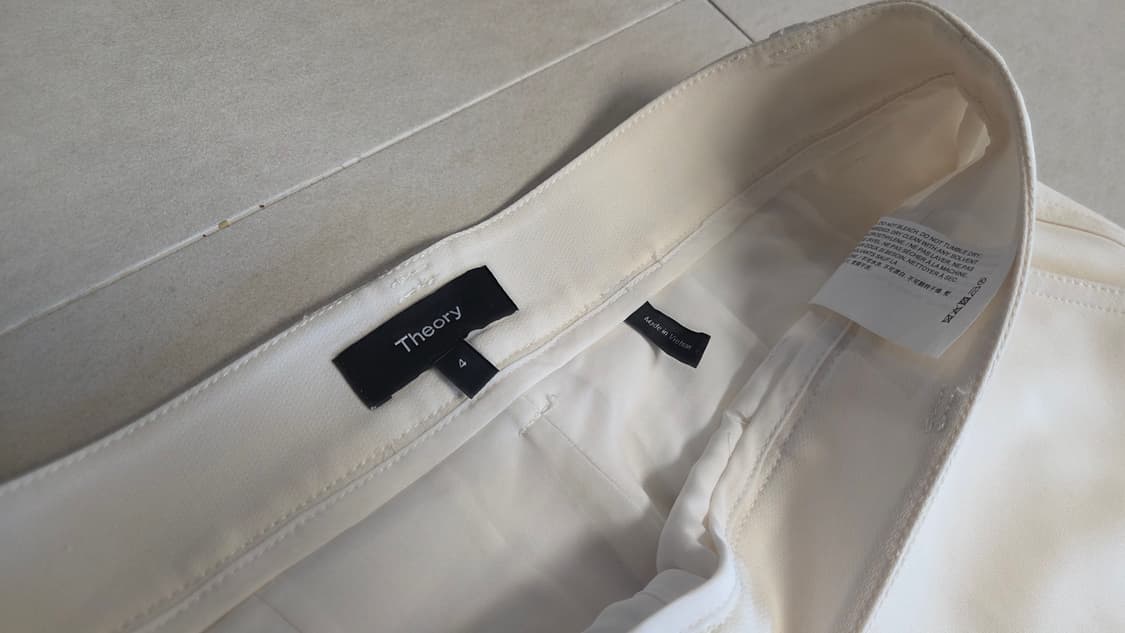 띠어리 애드미럴 크레이프 와이드 레크 카고 팬츠 상품이미지3