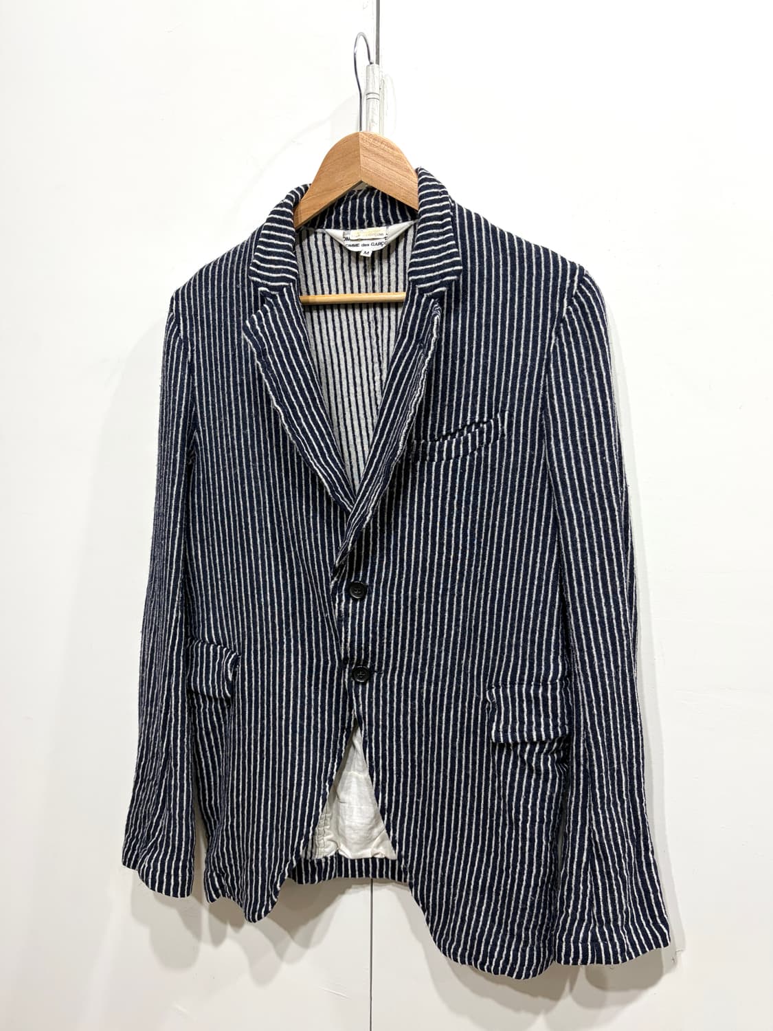 꼼데가르송 축융 울 블레이저 자켓 상품이미지4