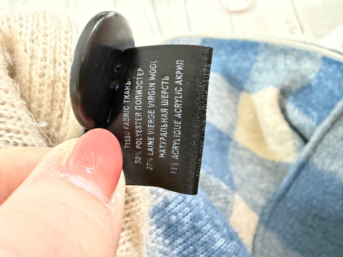 이자벨마랑 에뚜왈 체크 코트 34 상품이미지7