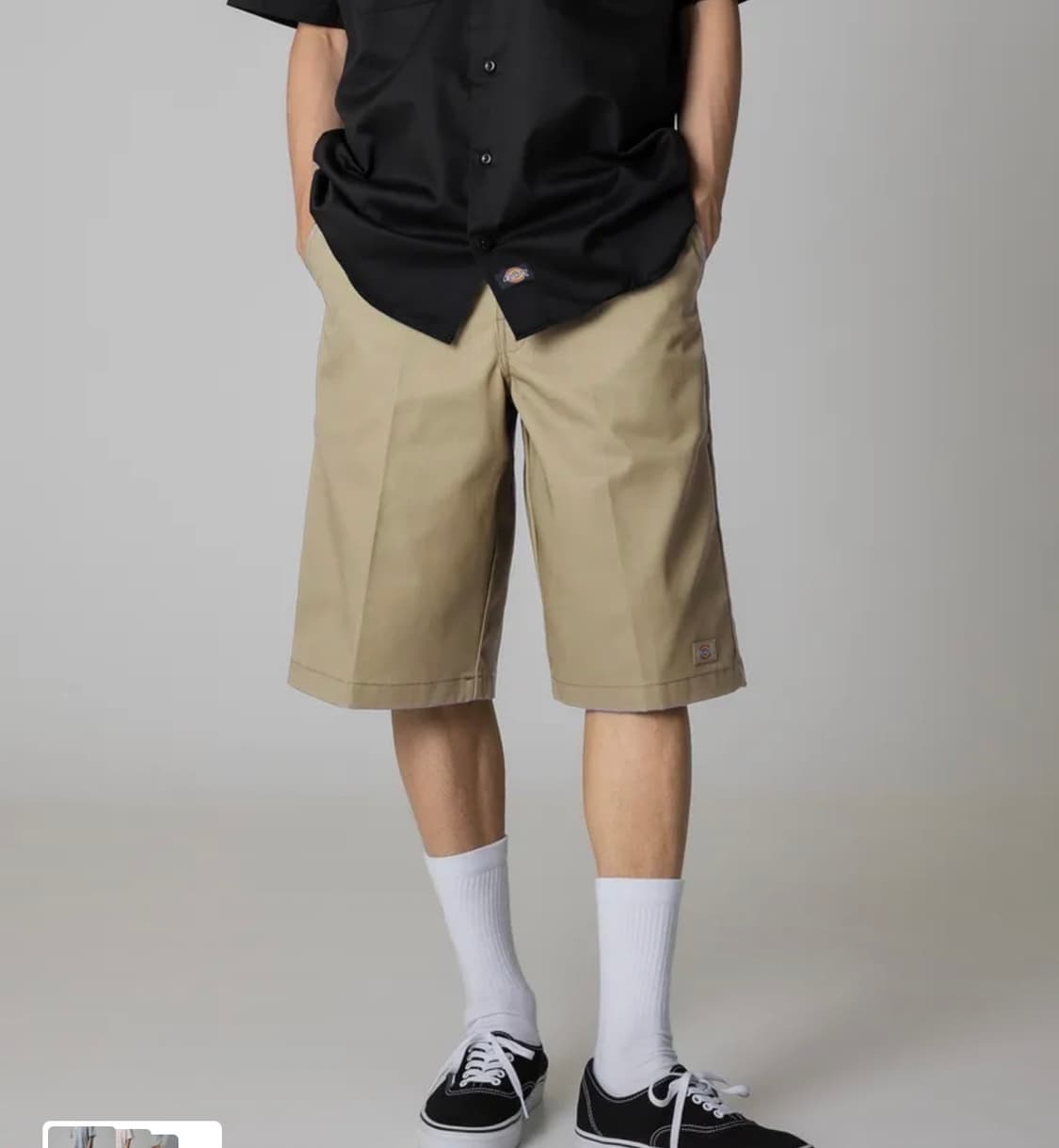 디키즈 루즈핏 워크쇼츠 카키 42283 상품이미지2