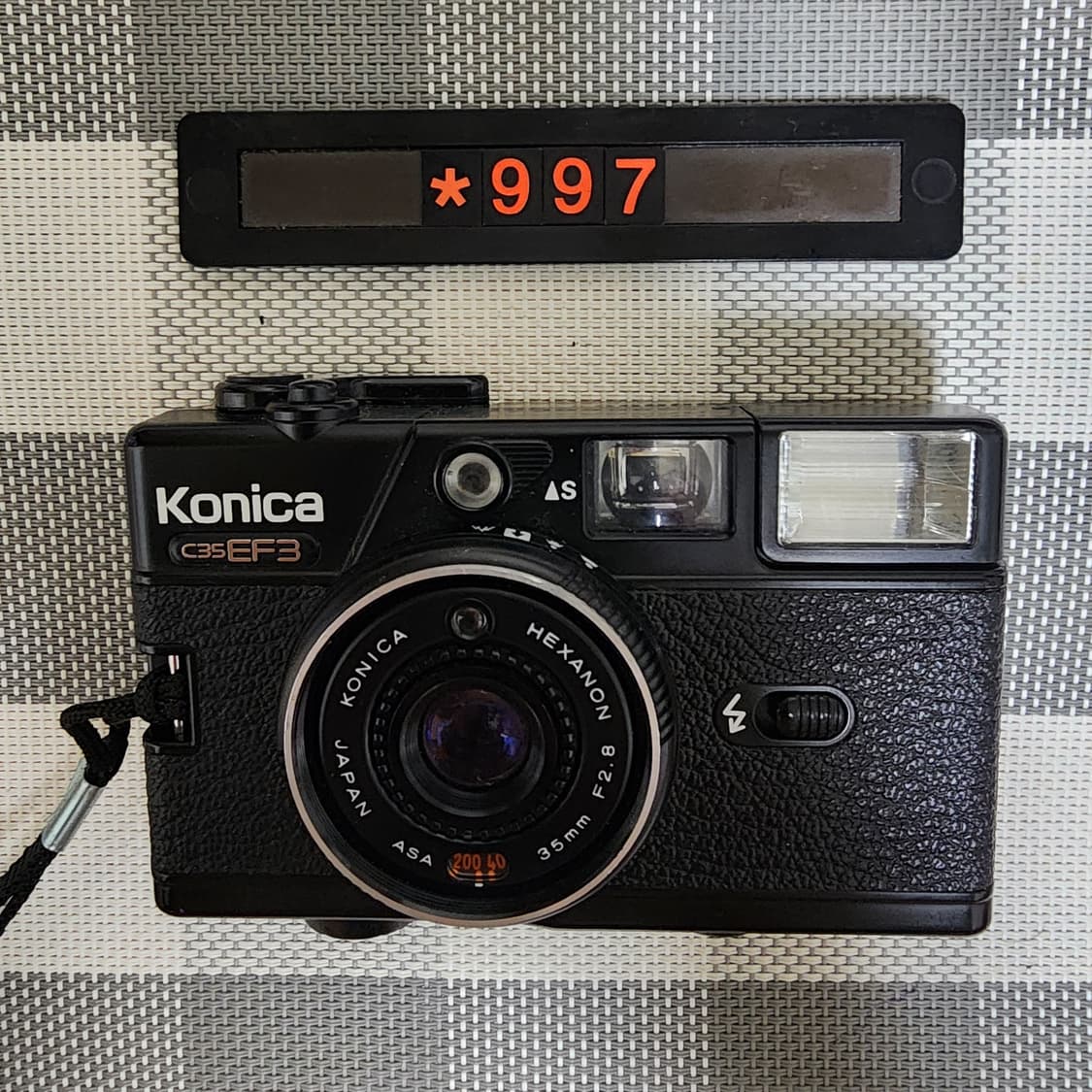 코니카 EF3 블랙 필름카메라 상품이미지1