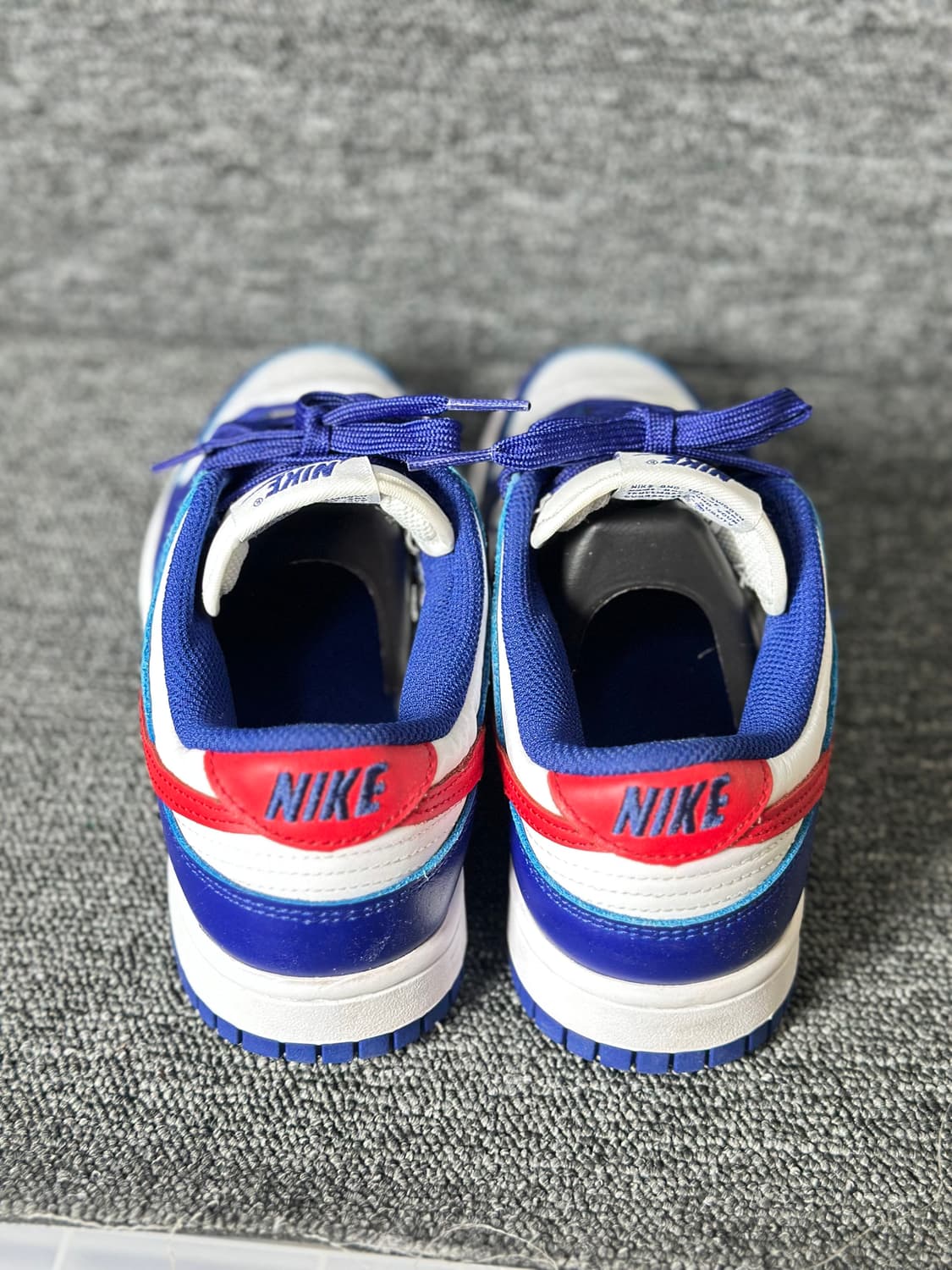 나이키 덩크 로우 흰파빨 240 상품이미지4