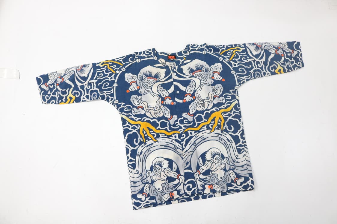 빈티지 이레즈미 그래픽 기모노 셔츠 (L) 상품이미지2