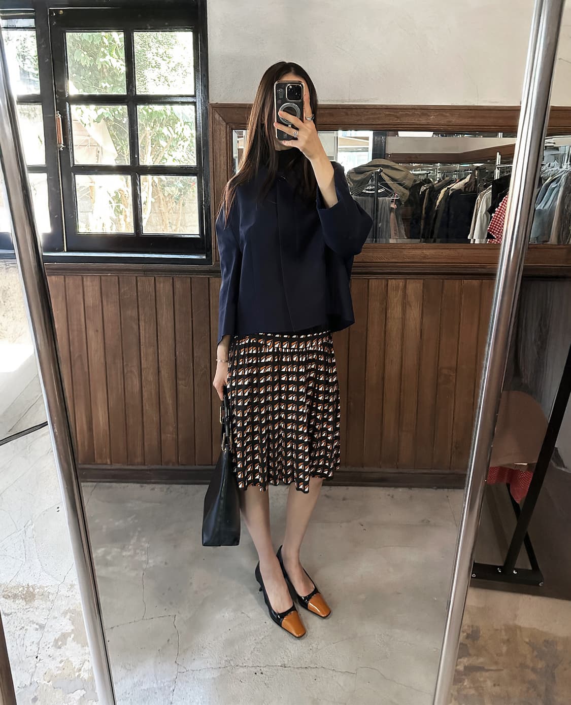 PRADA pattern skirt 상품이미지3