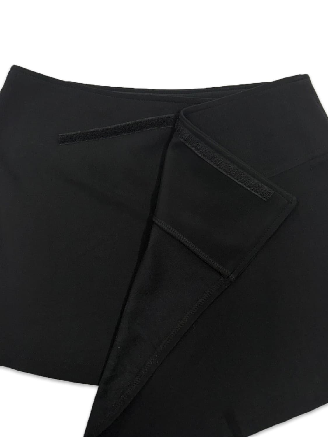 빈티지 블랙 레이어드 미니 스커트 상품이미지4