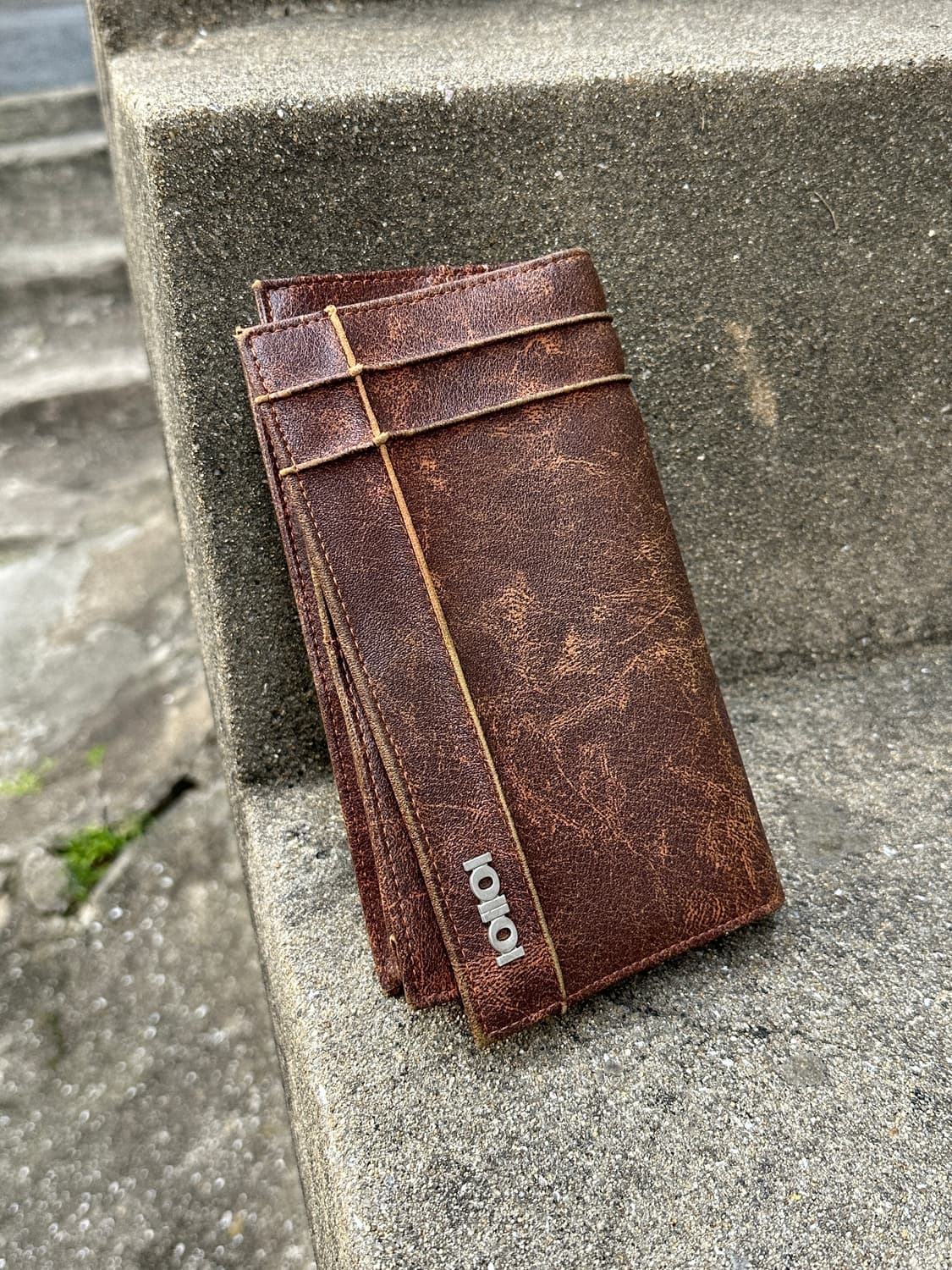 Vintage brown wallet 상품이미지1