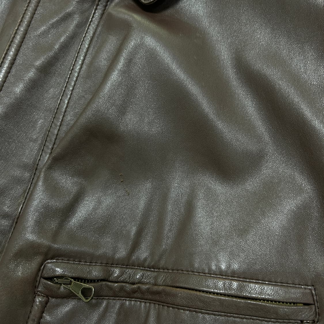 Bally 90s A2 리얼레더 자켓(OS) 상품이미지3