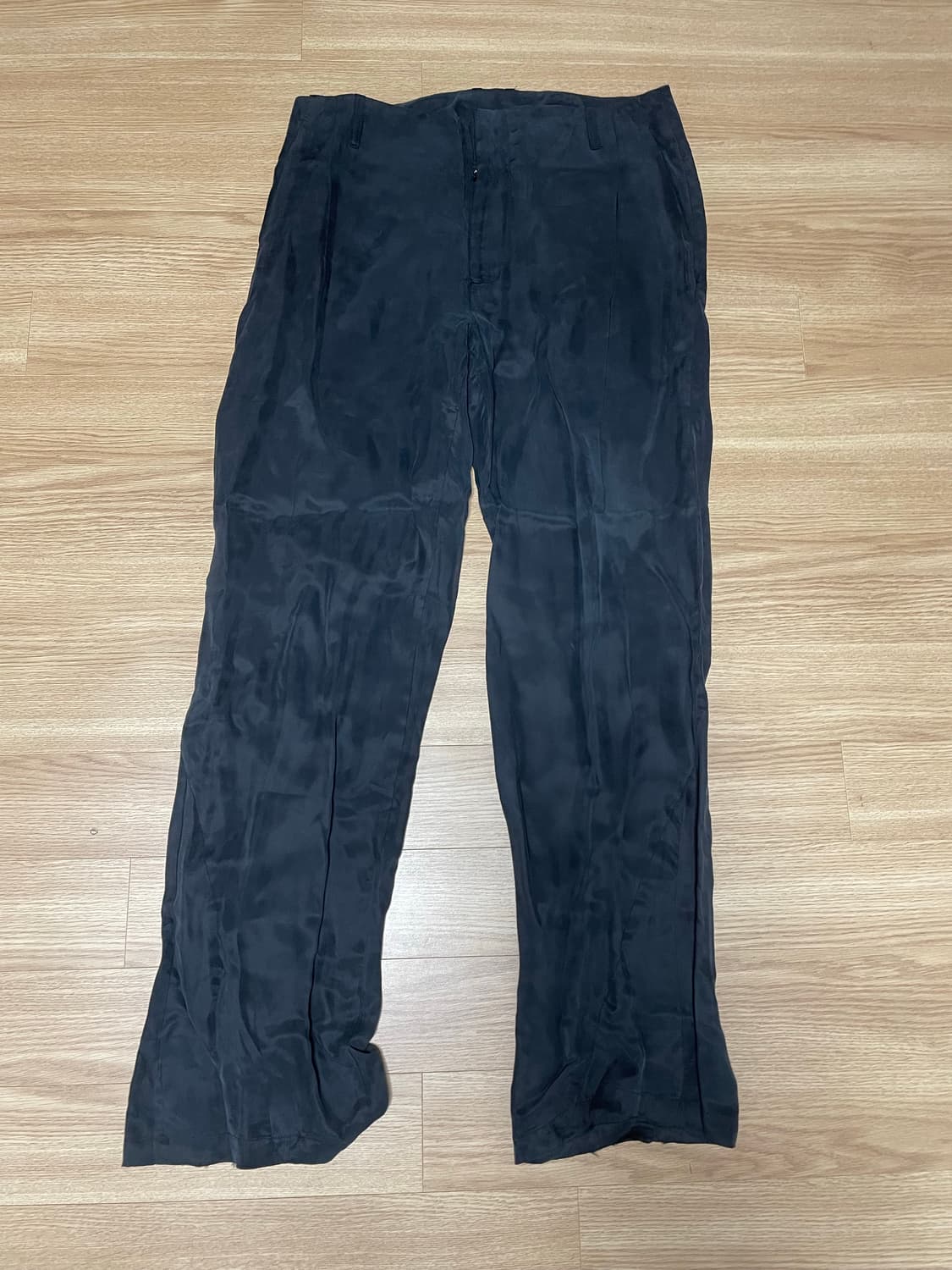[2] Bordr DART TROUSERS (BLACK CUPRO) 상품이미지4