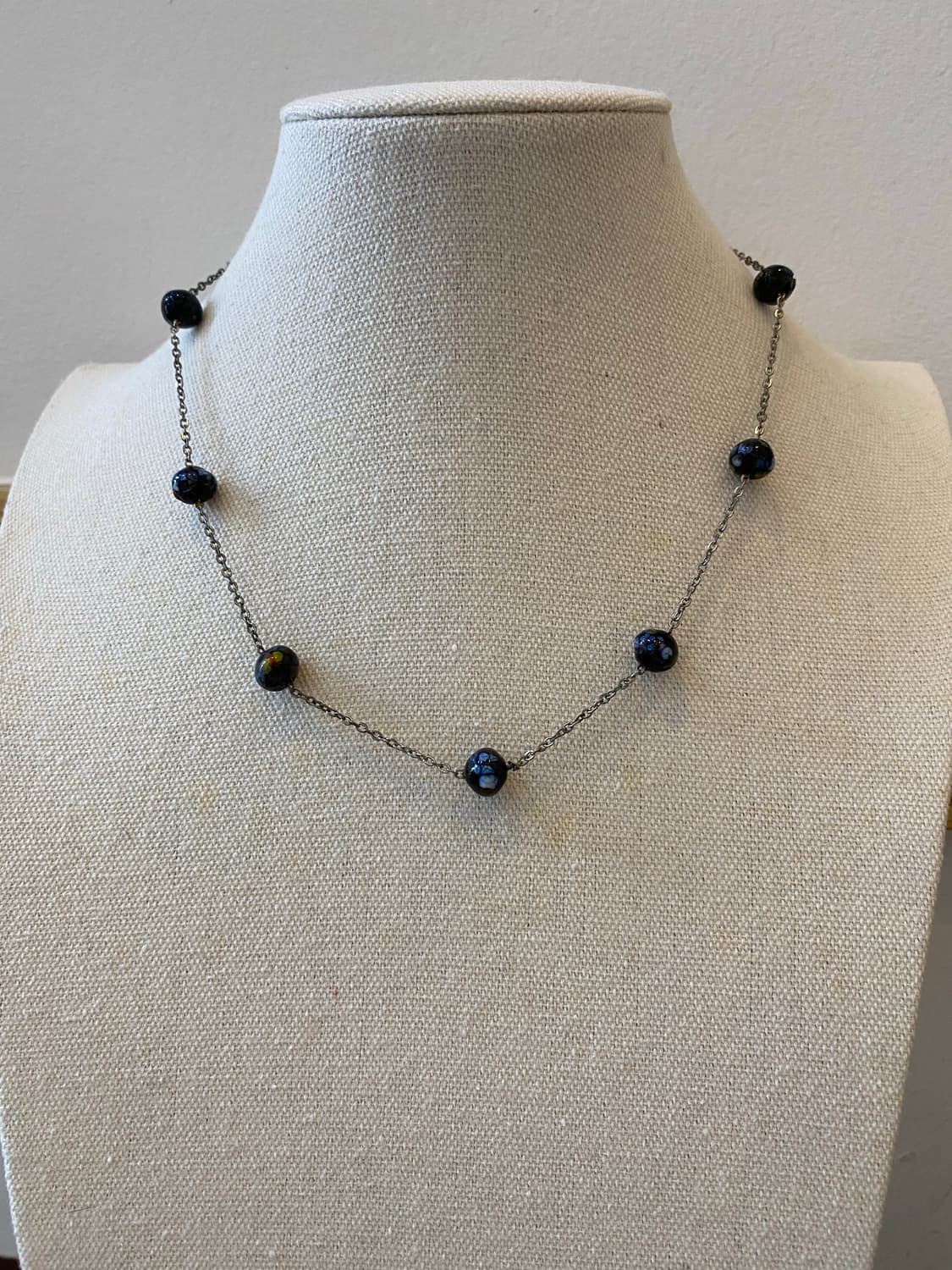 빈티지 자석 비즈 목걸이 상품이미지1