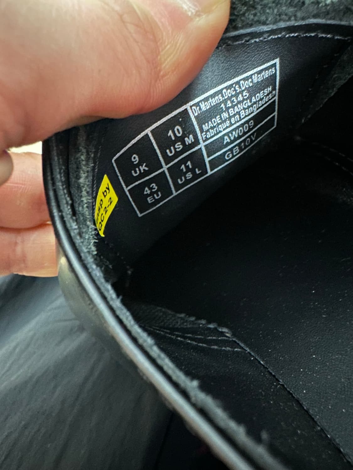 닥터마틴 1461 모노 상품이미지7